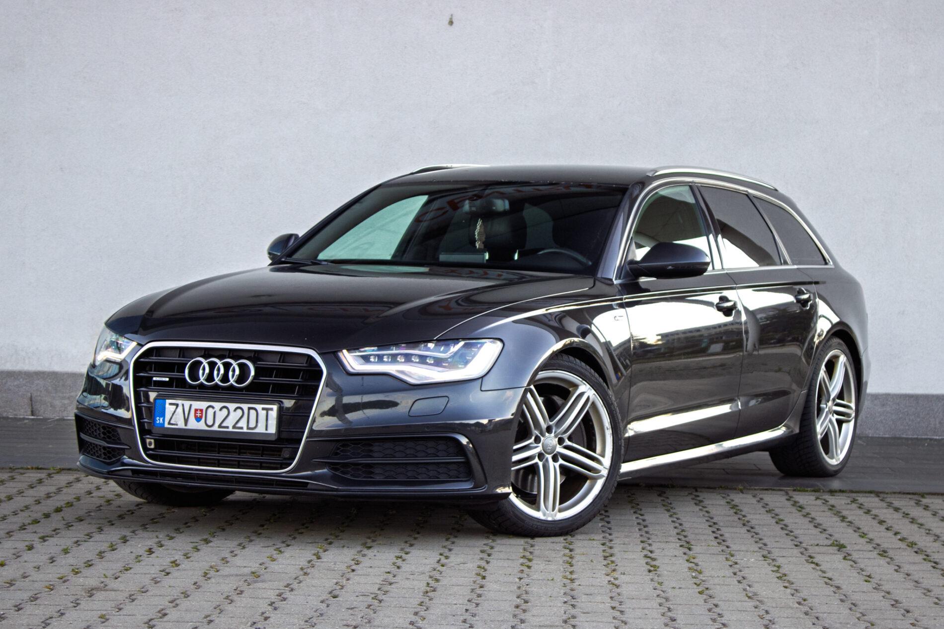 2013 AUDI A6, šedá kombi, 292 886 km