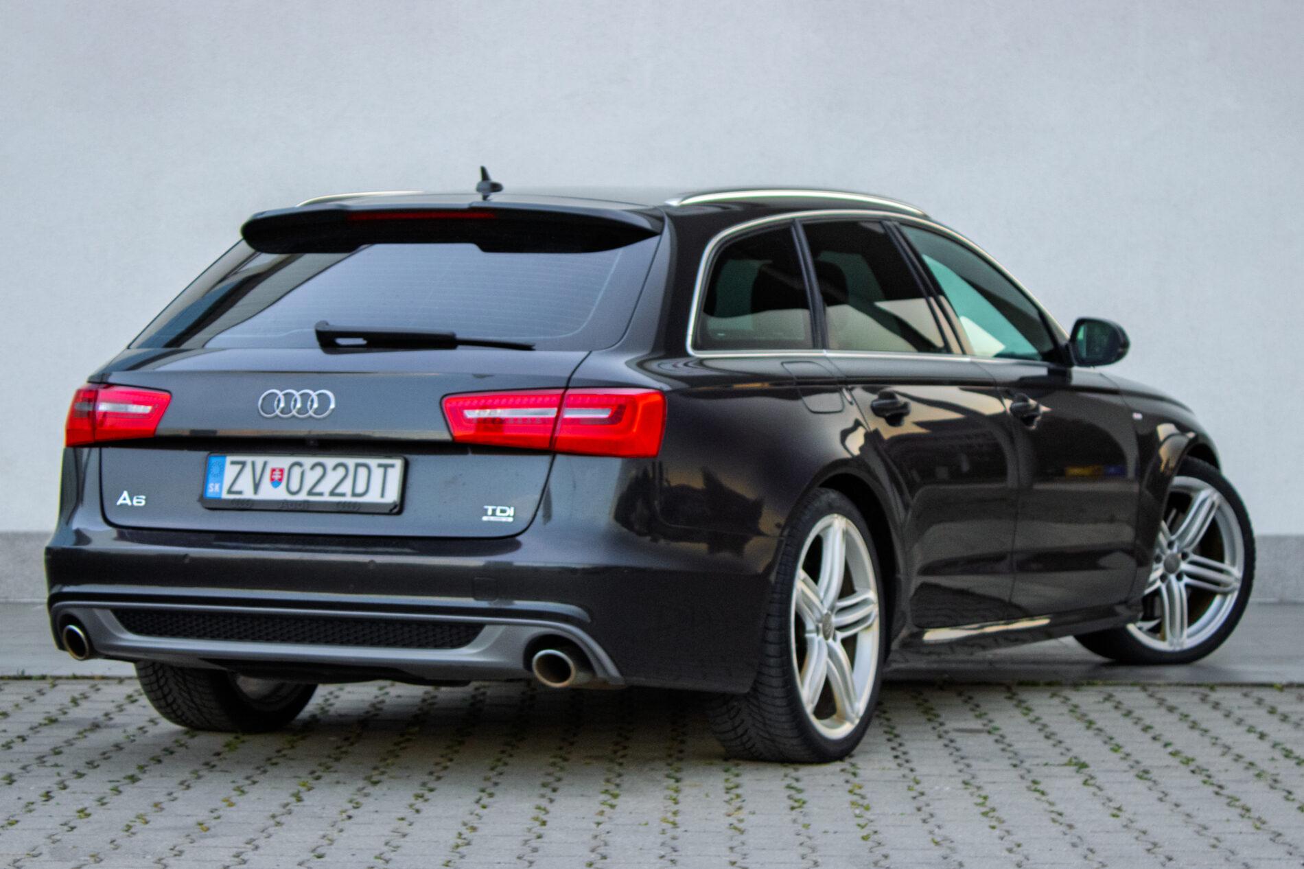 2013 AUDI A6, šedá kombi, 292 886 km