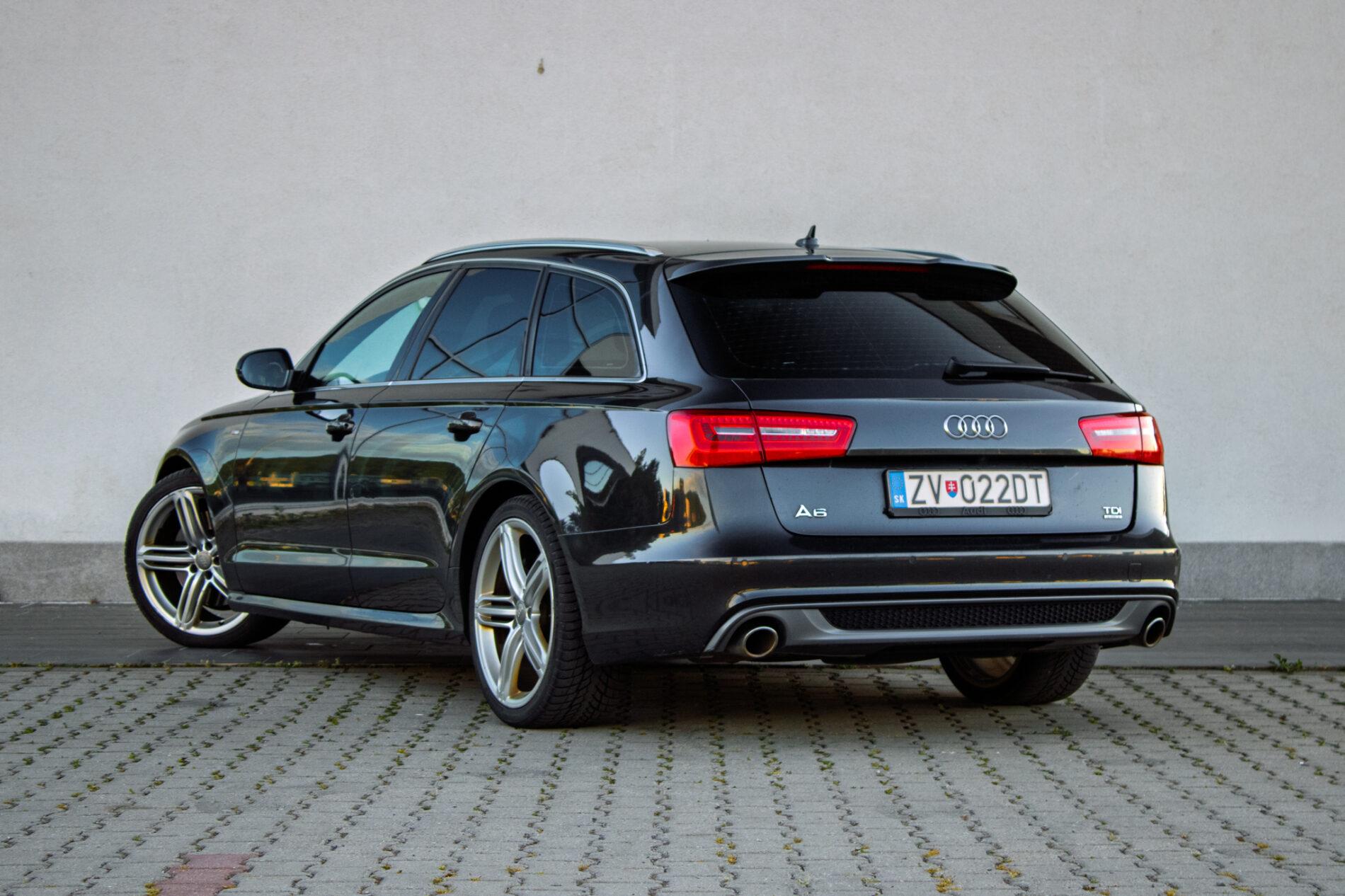 2013 AUDI A6, šedá kombi, 292 886 km