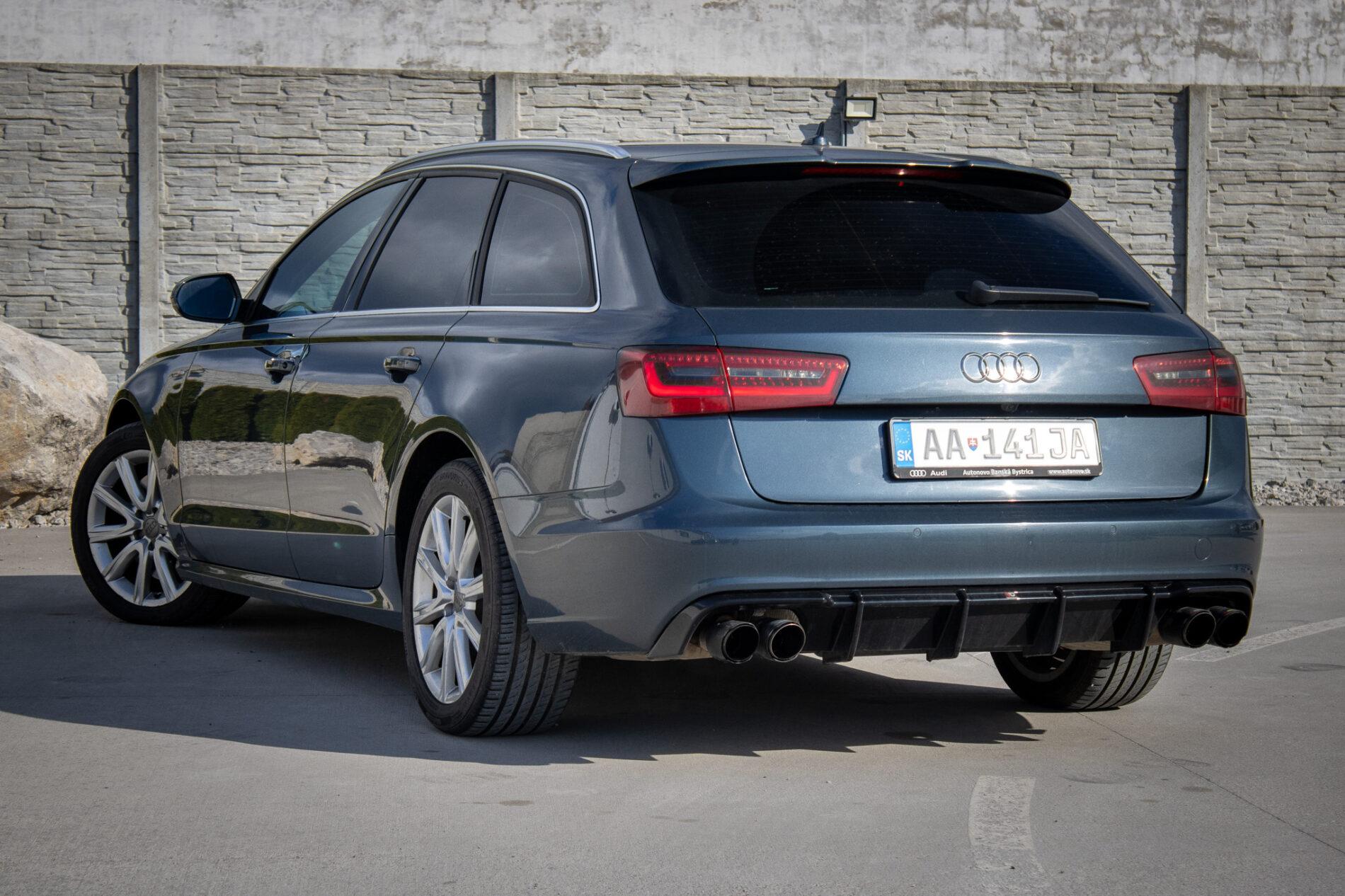 2014 AUDI A6, modrá kombi, 170 028 km