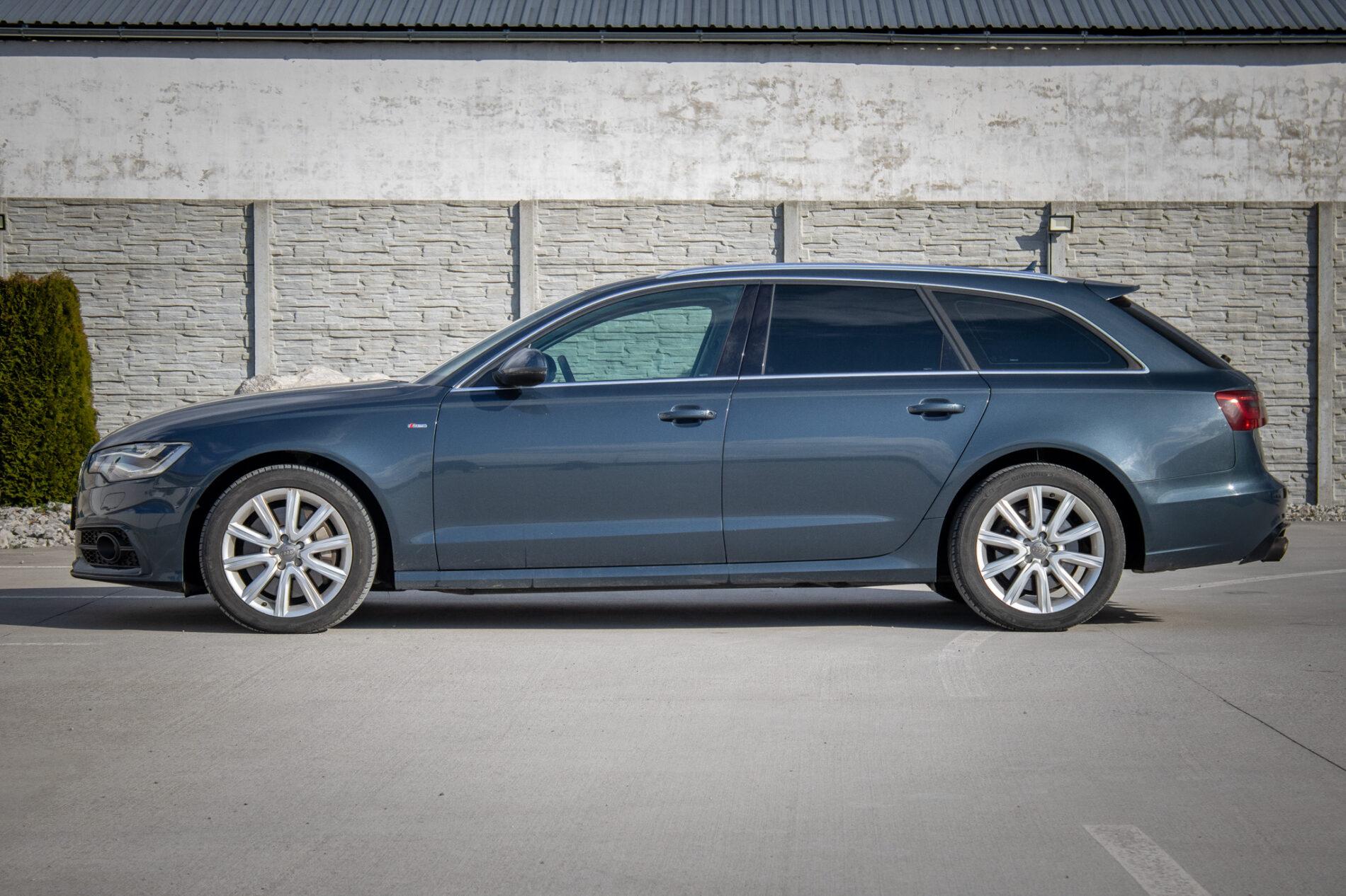 2014 AUDI A6, modrá kombi, 170 028 km