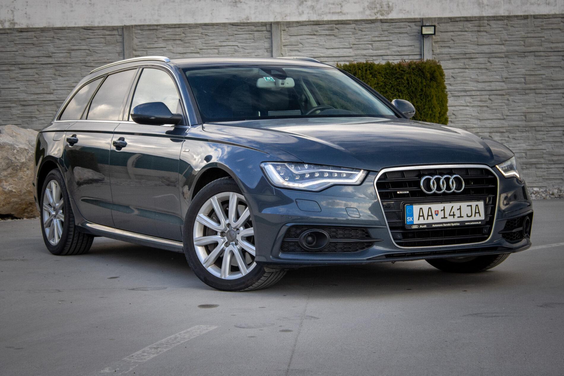 2014 AUDI A6, modrá kombi, 170 028 km