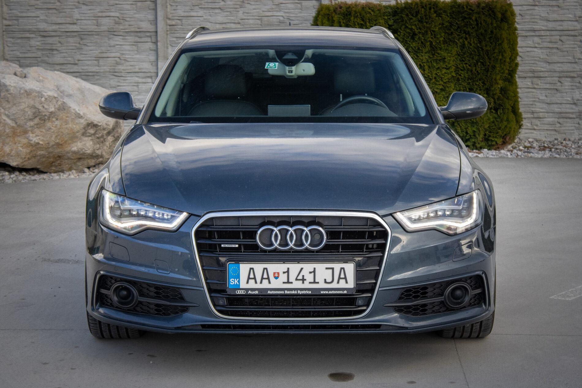 2014 AUDI A6, modrá kombi, 170 028 km