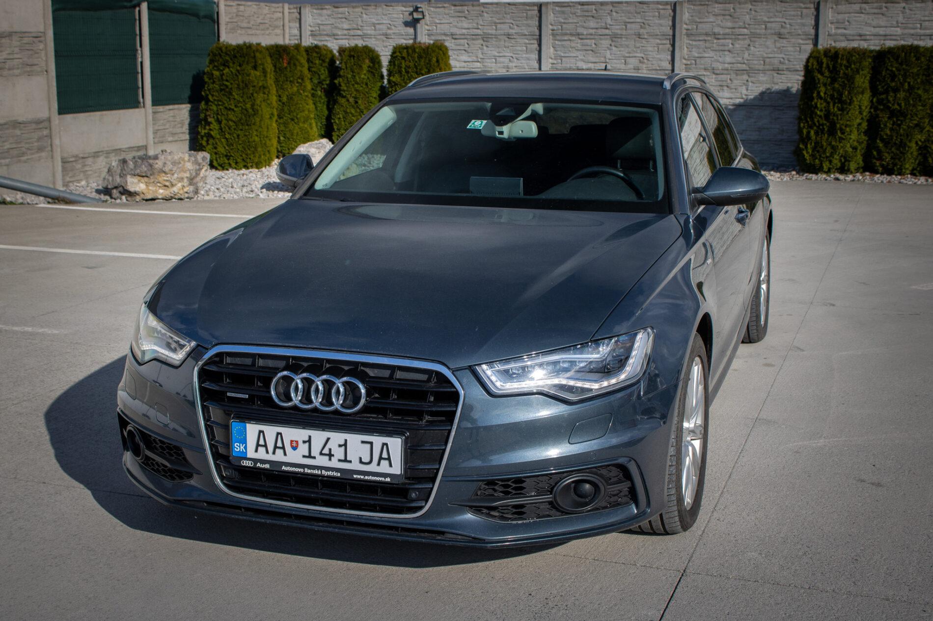 2014 AUDI A6, modrá kombi, 170 028 km