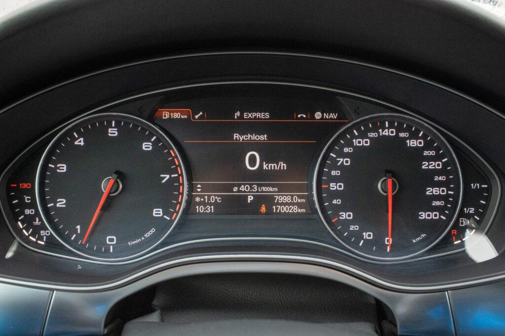 2014 AUDI A6, modrá kombi, 170 028 km