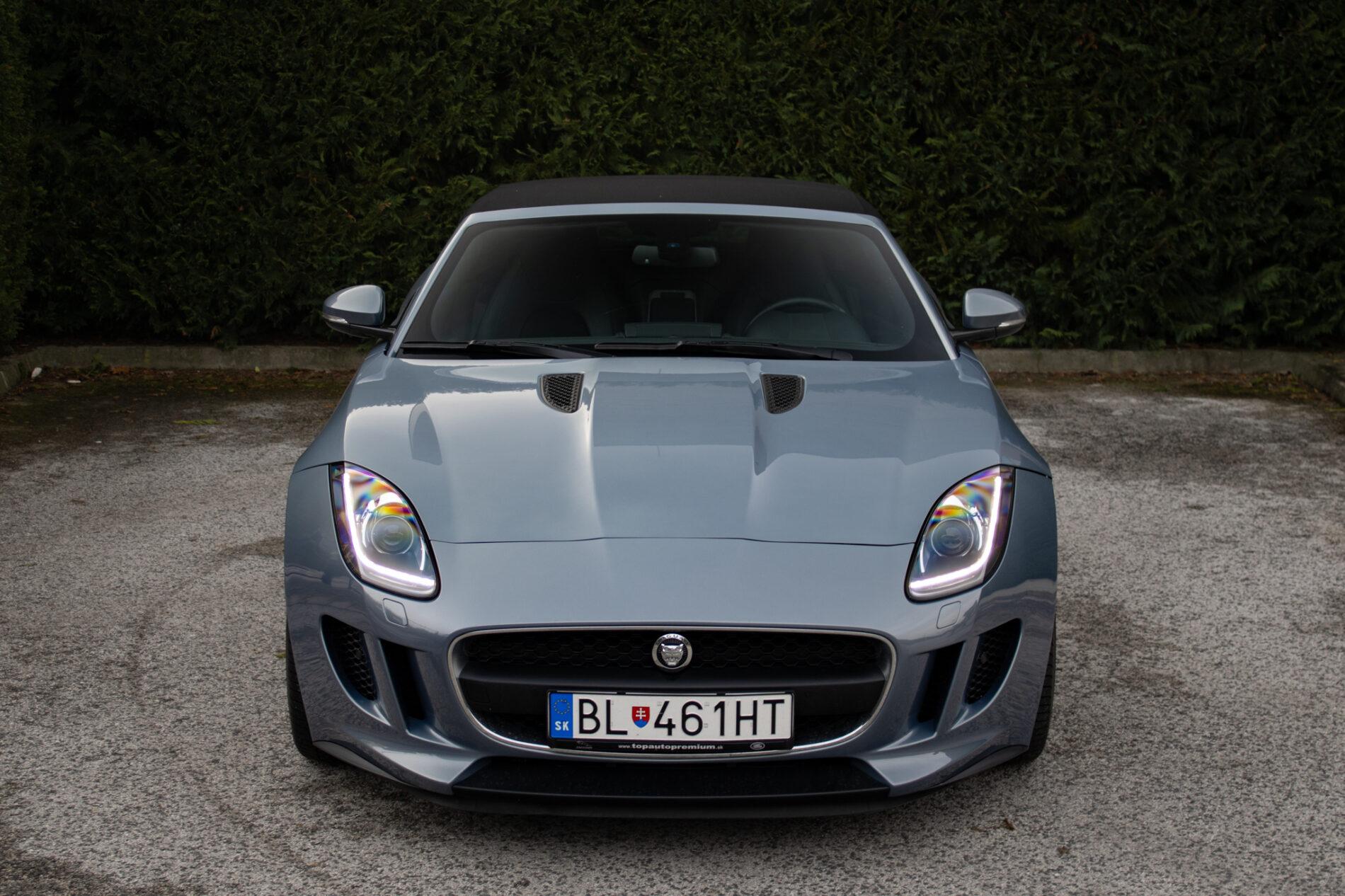 2014 Jaguar F-Type S, šedá kabriolet, 7 398 km