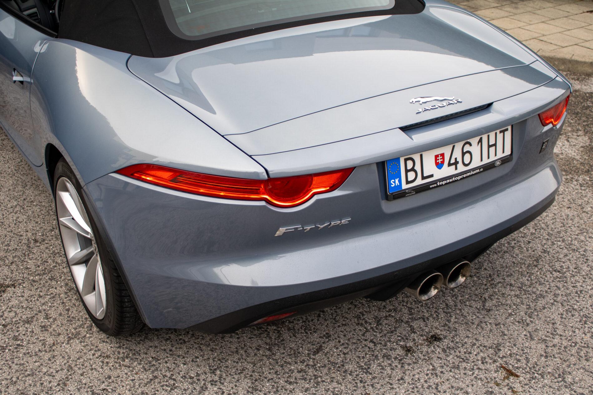 2014 Jaguar F-Type S, šedá kabriolet, 7 398 km