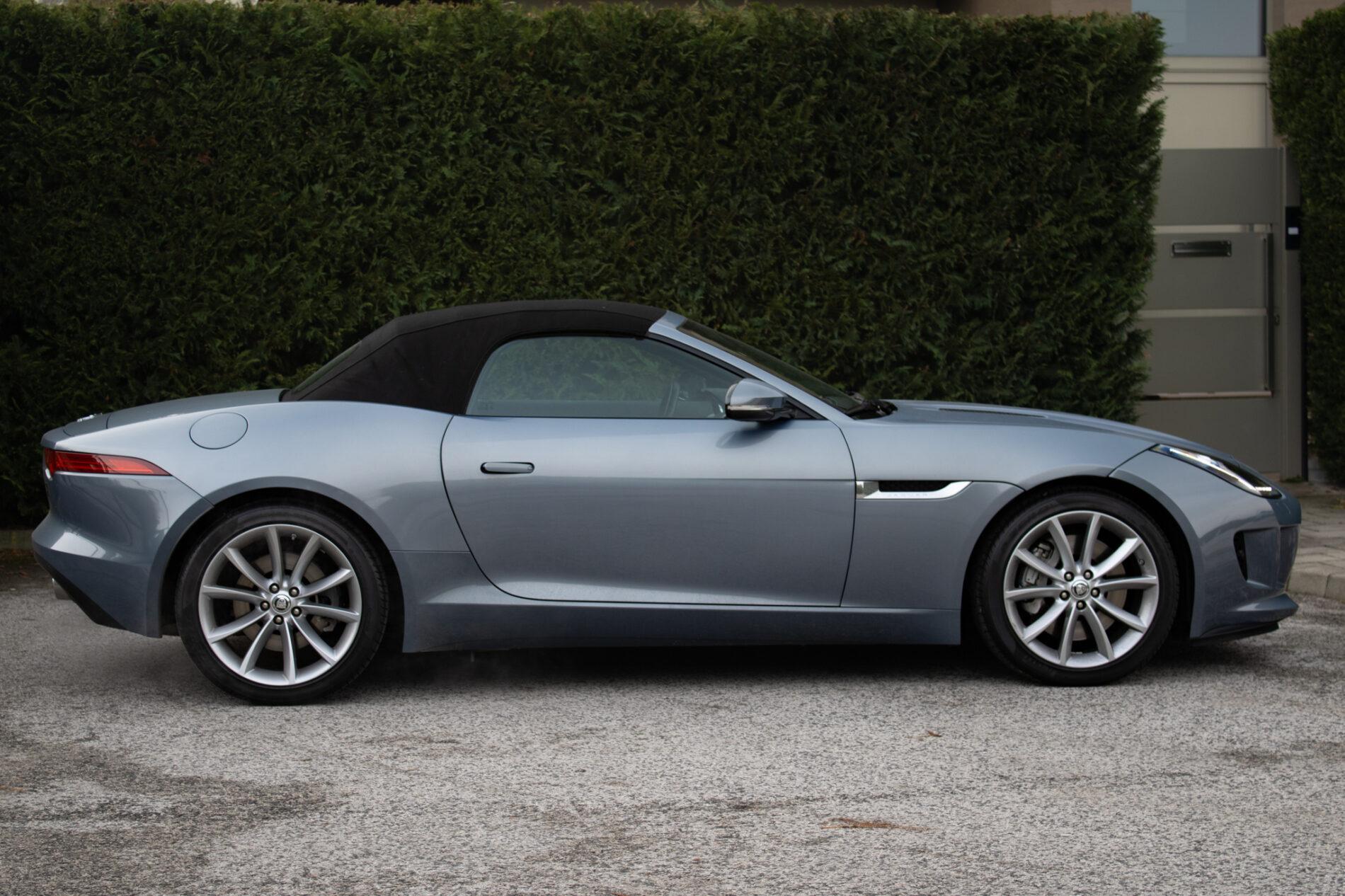 2014 Jaguar F-Type S, šedá kabriolet, 7 398 km