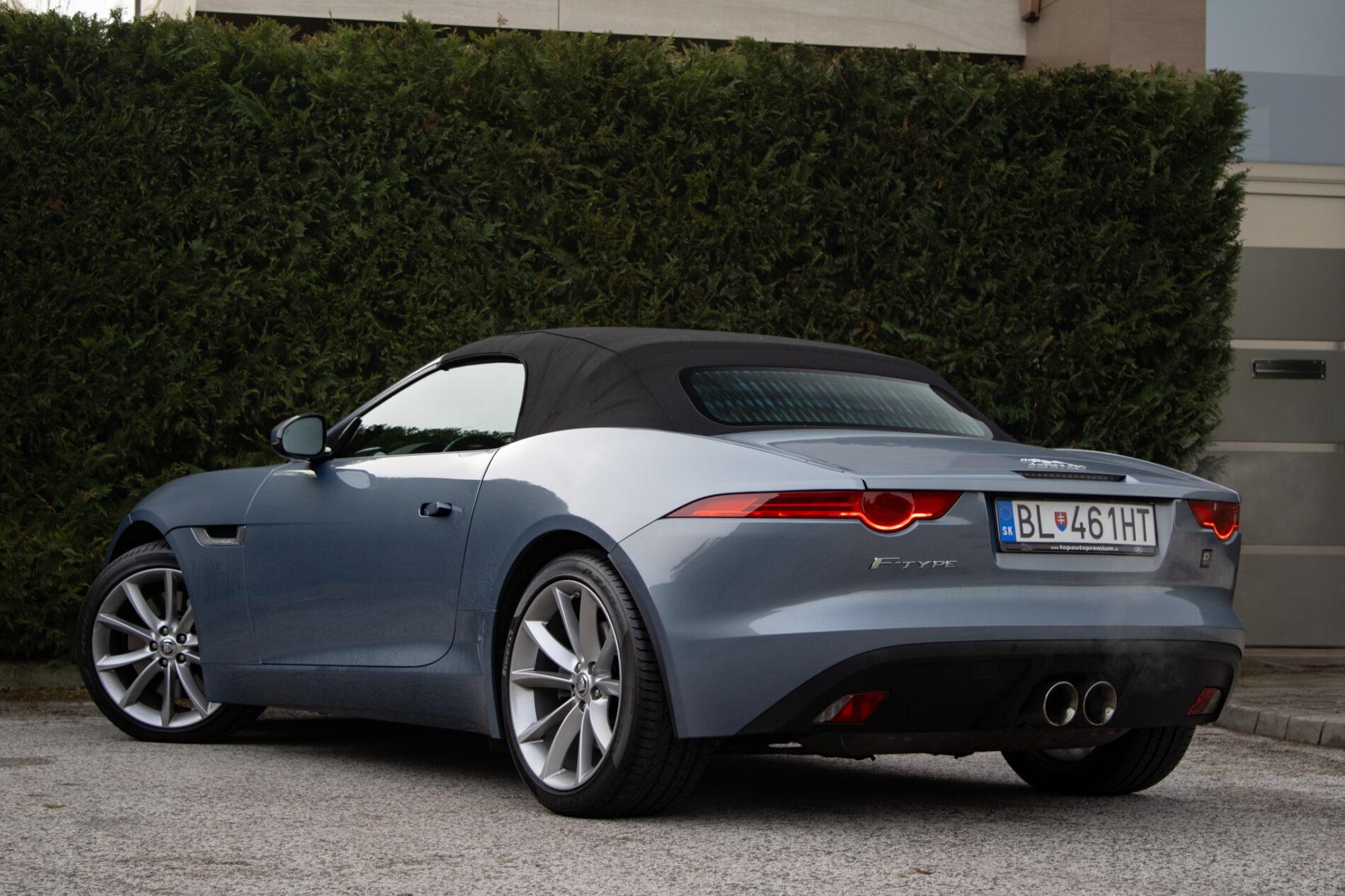 2014 Jaguar F-Type S, šedá kabriolet, 7 398 km
