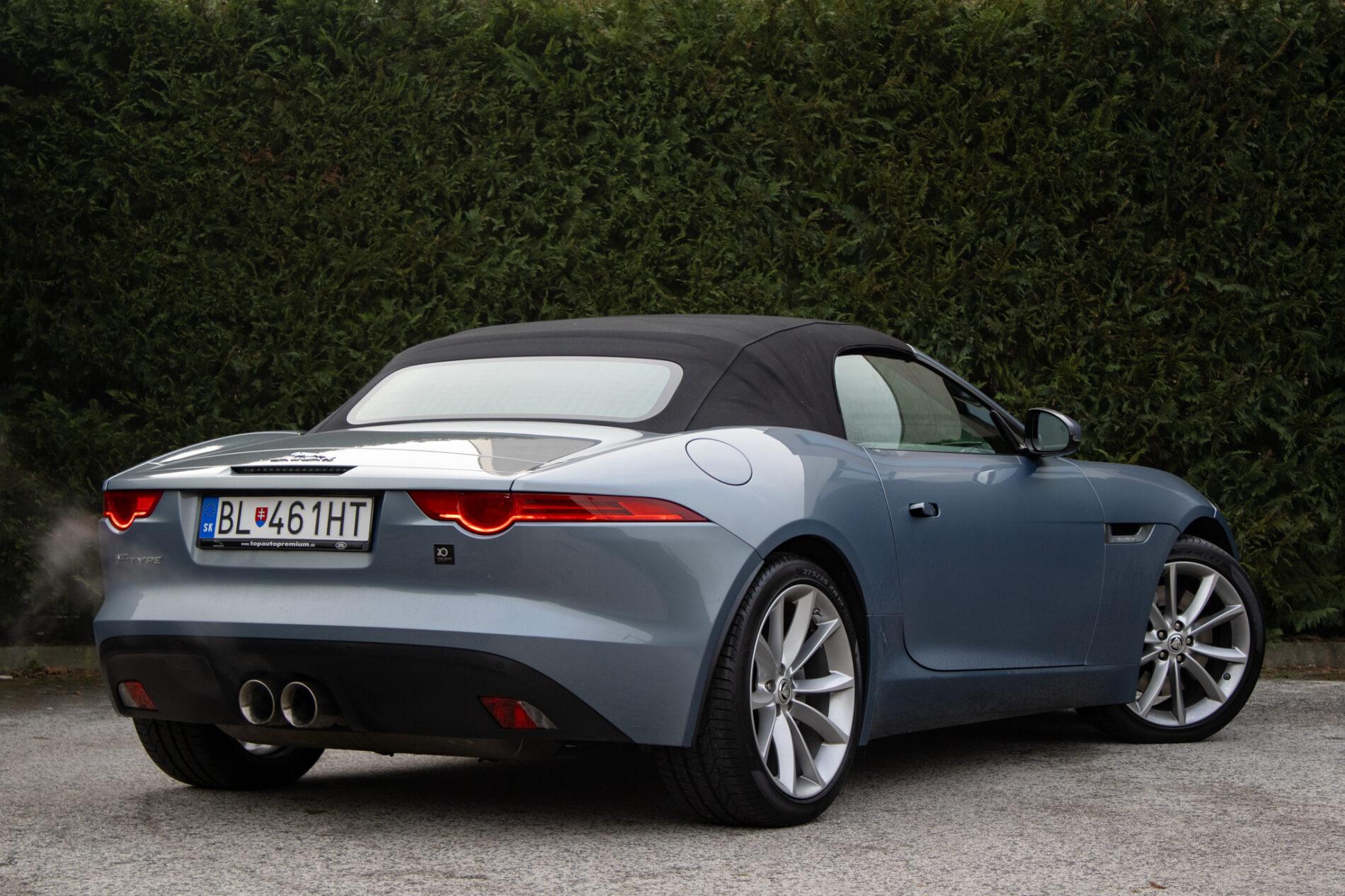 2014 Jaguar F-Type S, šedá kabriolet, 7 398 km