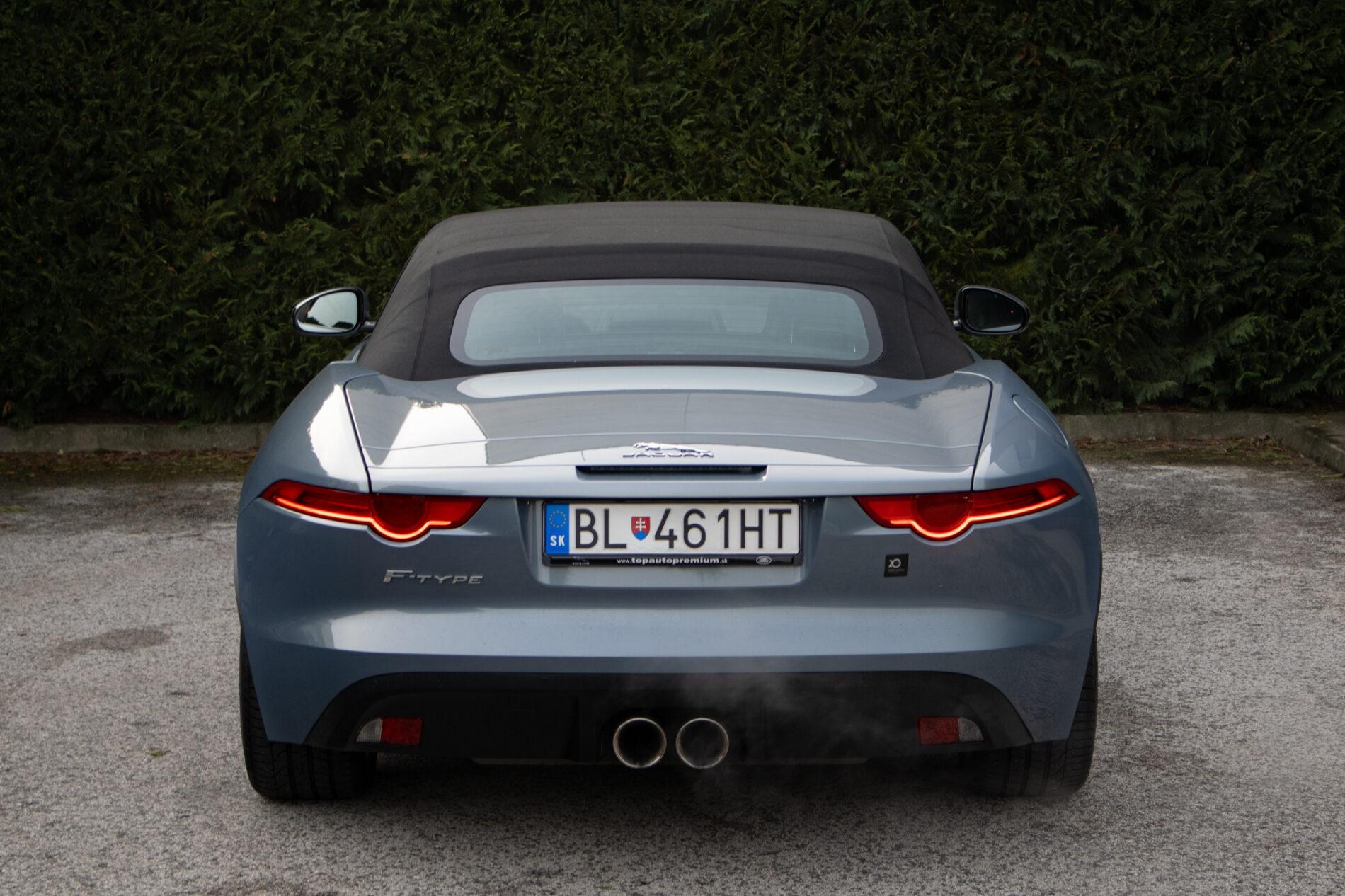 2014 Jaguar F-Type S, šedá kabriolet, 7 398 km