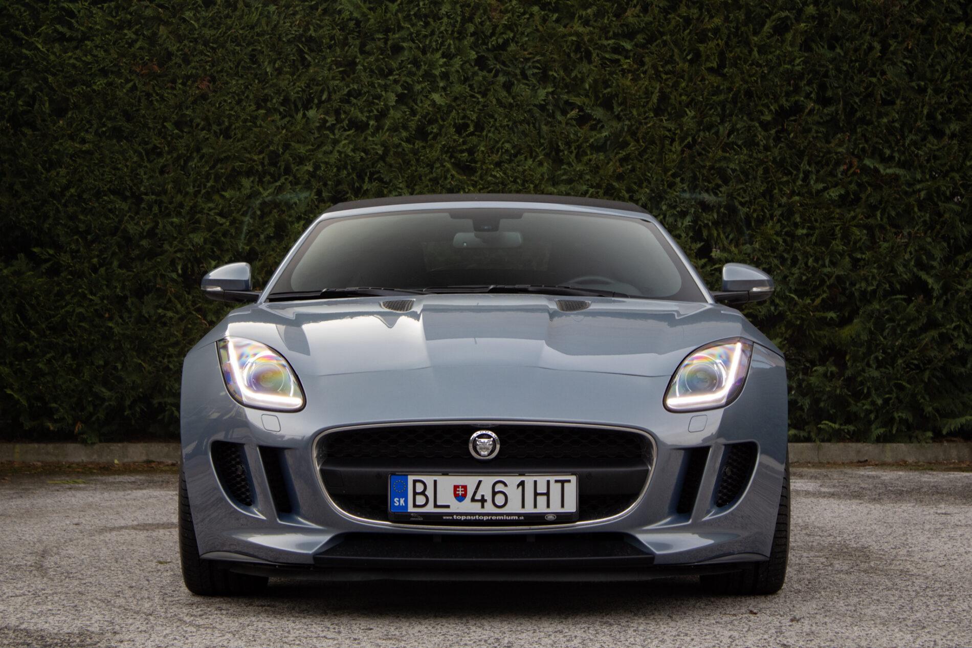 2014 Jaguar F-Type S, šedá kabriolet, 7 398 km