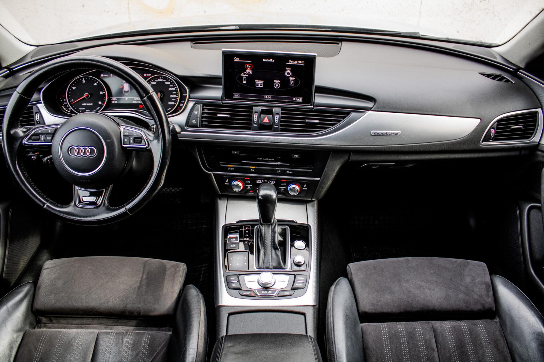 2015 AUDI A6, stříbrná kombi, 305 272 km