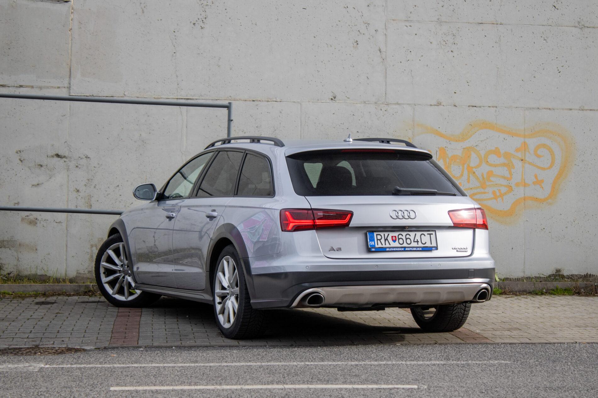 2015 AUDI A6, stříbrná kombi, 305 272 km