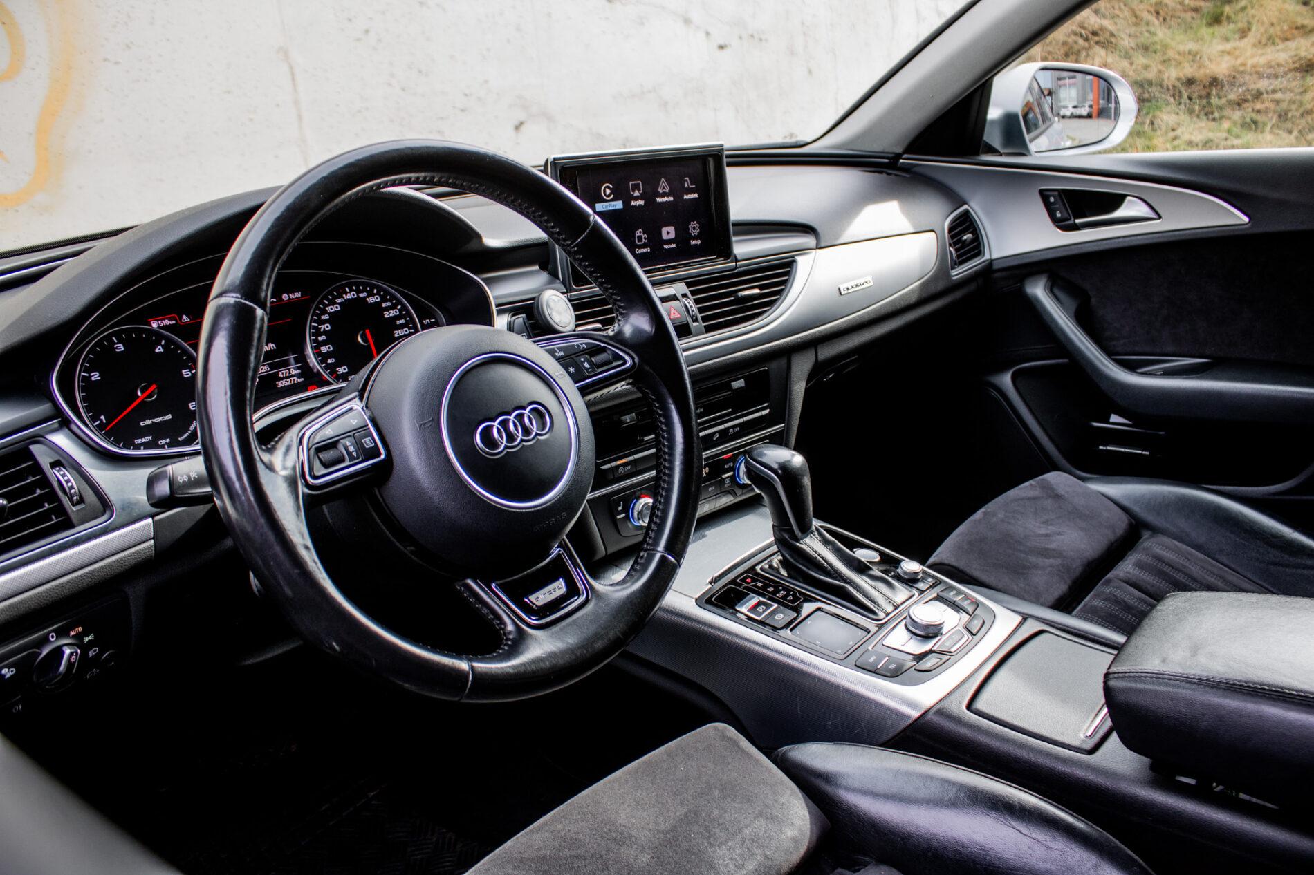 2015 AUDI A6, stříbrná kombi, 305 272 km