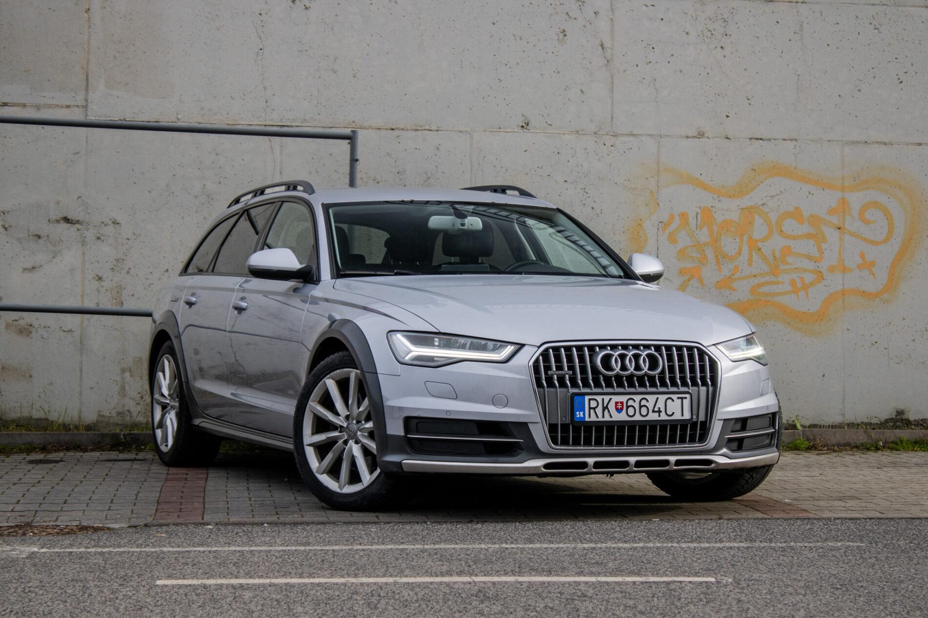 2015 AUDI A6, stříbrná kombi, 305 272 km