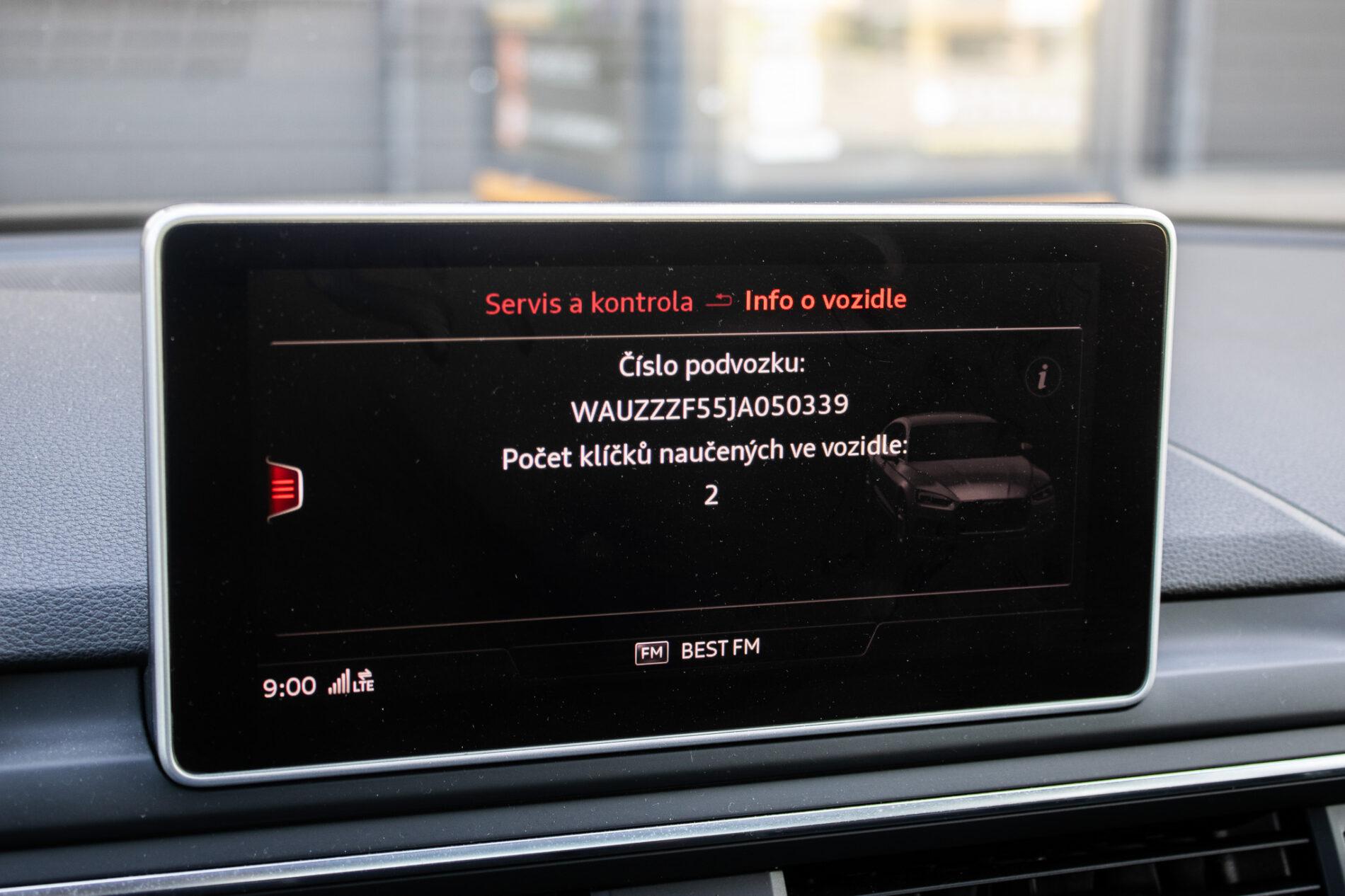 2018 AUDI A5, černá, 139 011 km
