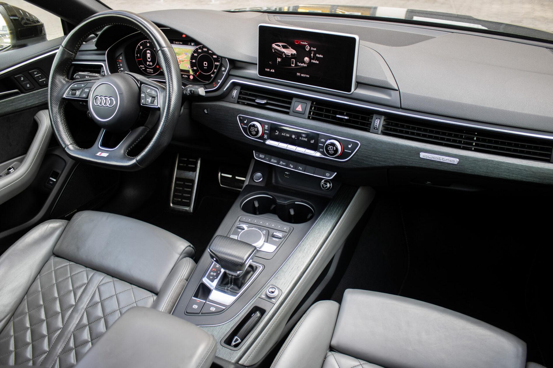 2018 AUDI A5, černá, 139 011 km