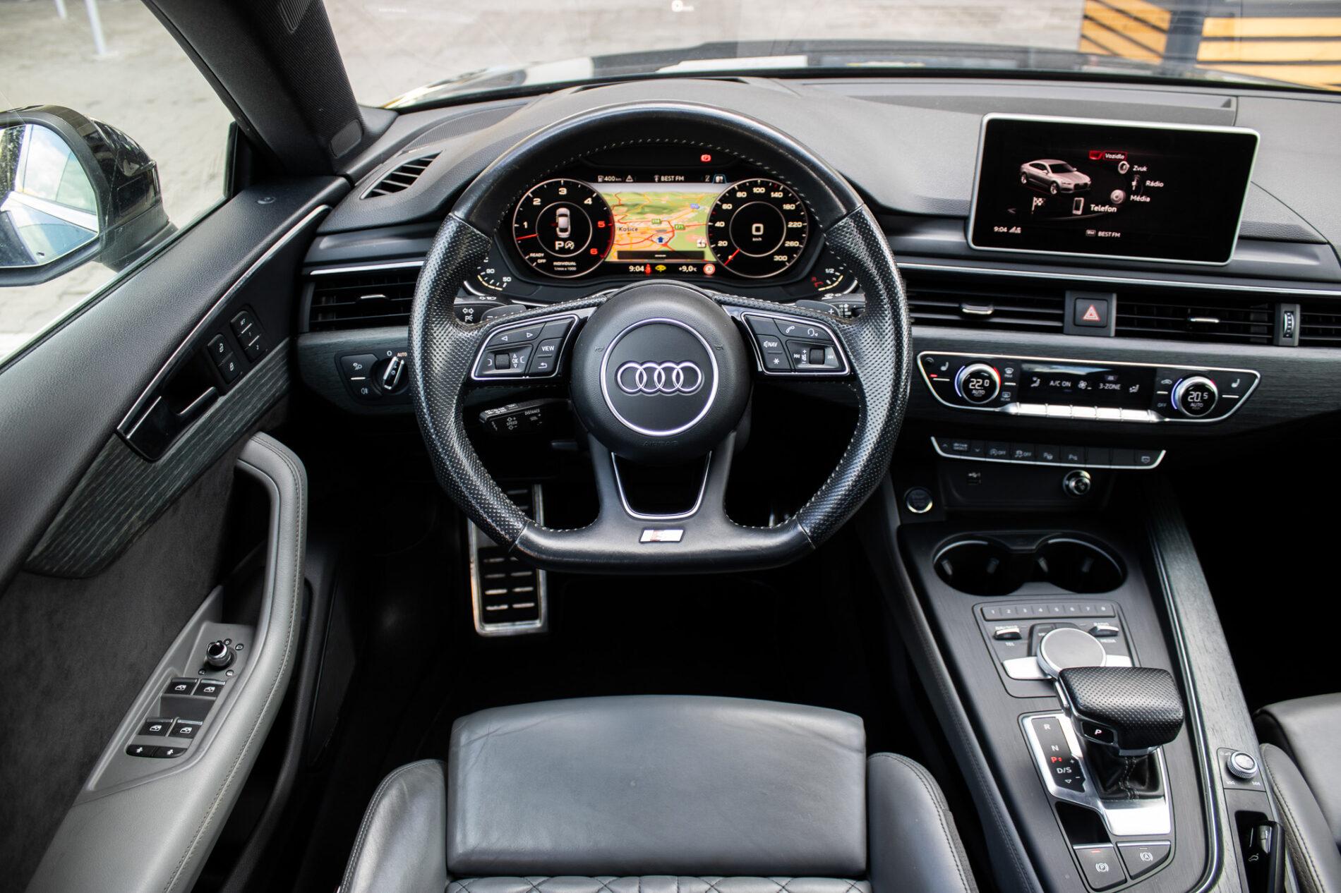 2018 AUDI A5, černá, 139 011 km