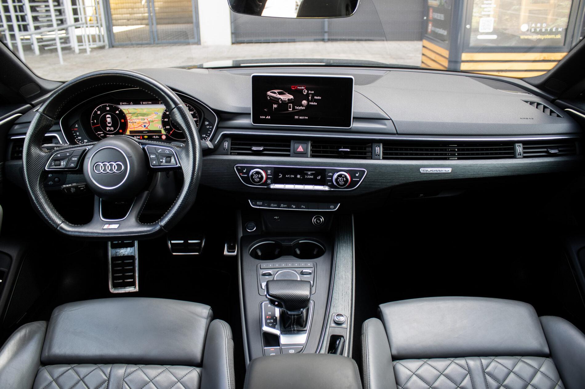 2018 AUDI A5, černá, 139 011 km
