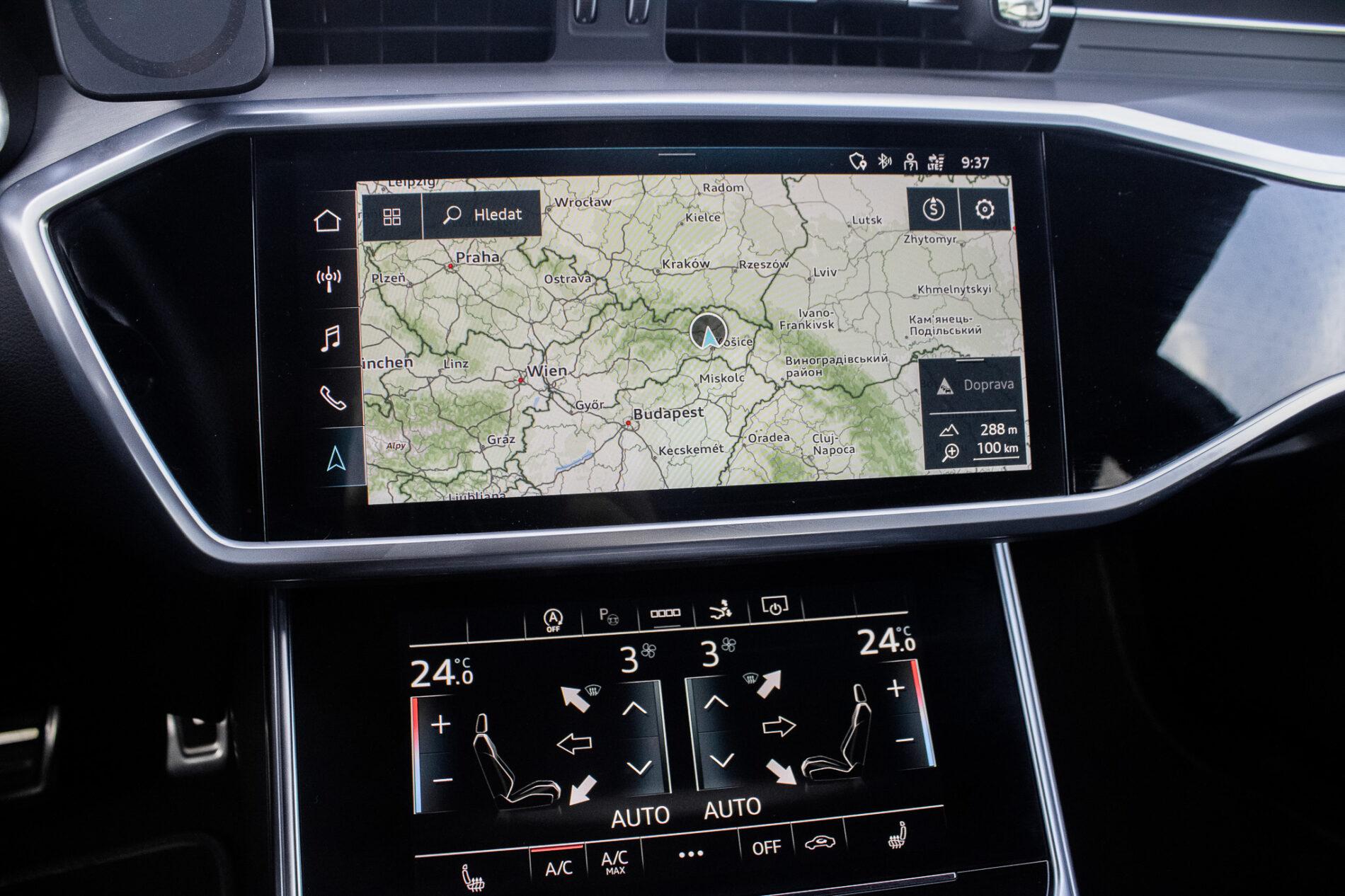 2022 AUDI A7, černá, 99 845 km