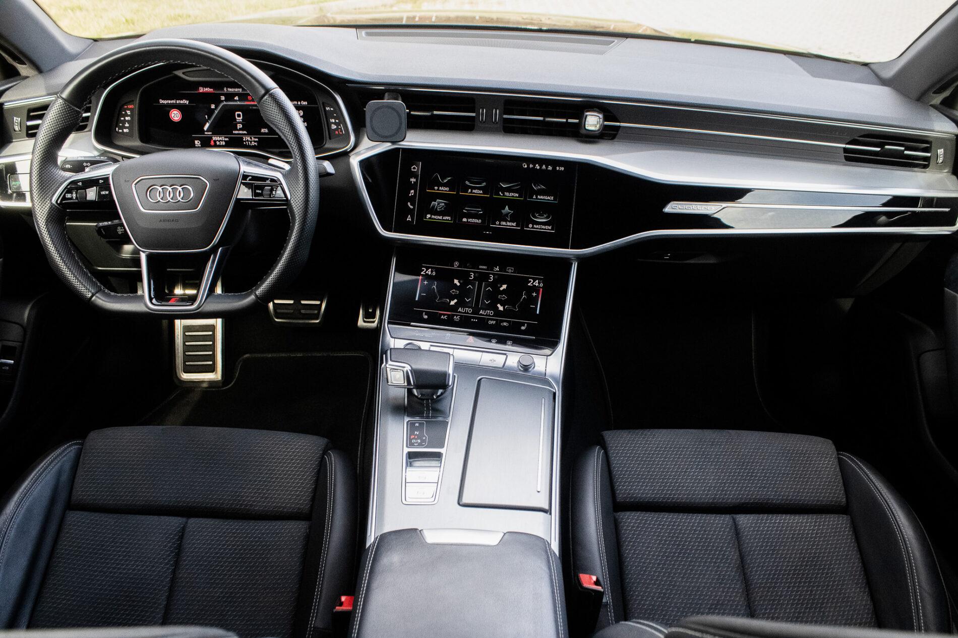 2022 AUDI A7, černá, 99 845 km