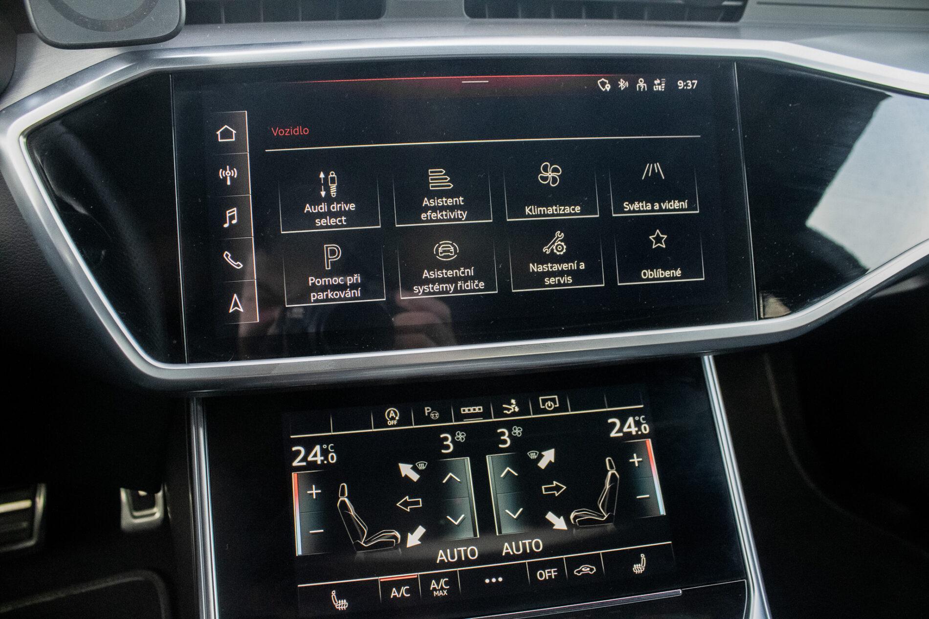 2022 AUDI A7, černá, 99 845 km