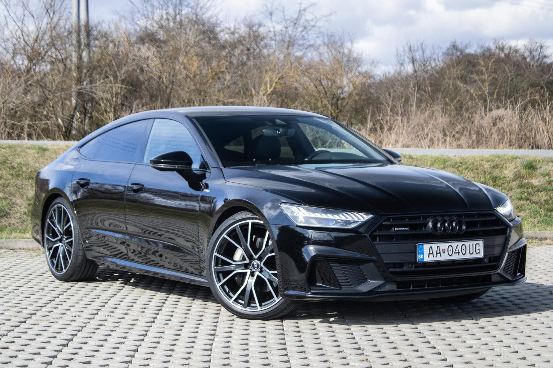 2022 AUDI A7, černá, 99 845 km
