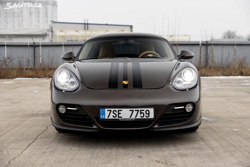 2012 Porsche Cayman 987.2, hnědá kupé, 121 000 km