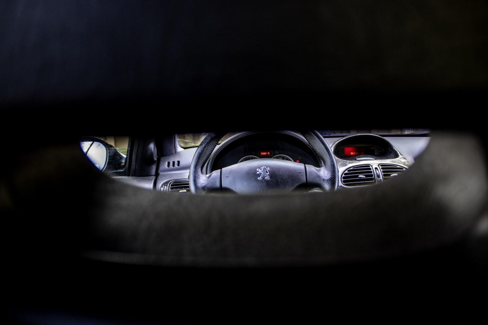 2003 Peugeot 206 RC, černá hatchback, 58 219 km