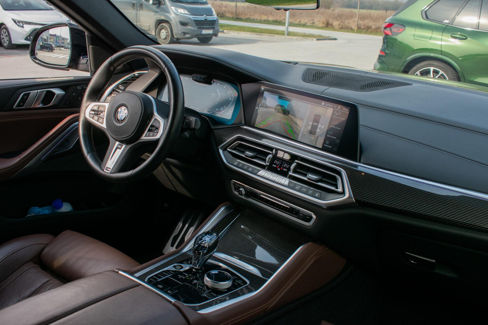 2020 BMW X6 M50d, zelená suv, 61 340 km
