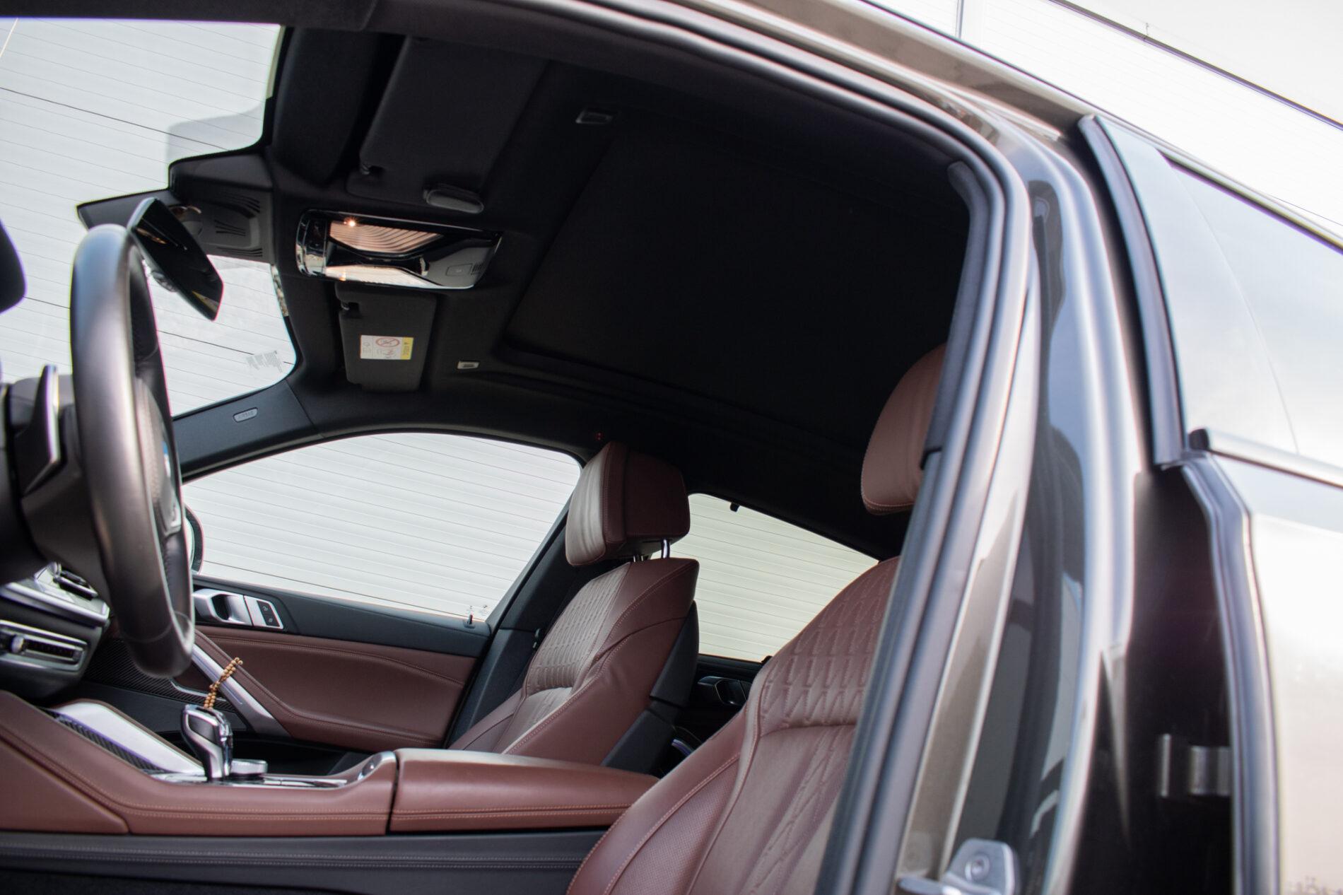 2020 BMW X6 M50d, zelená suv, 61 340 km