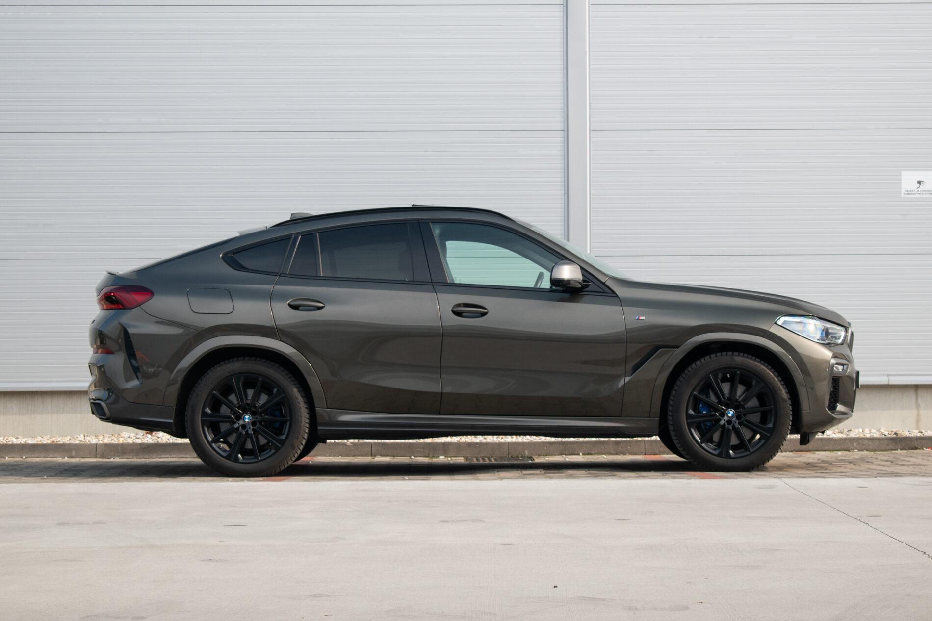2020 BMW X6 M50d, zelená suv, 61 340 km