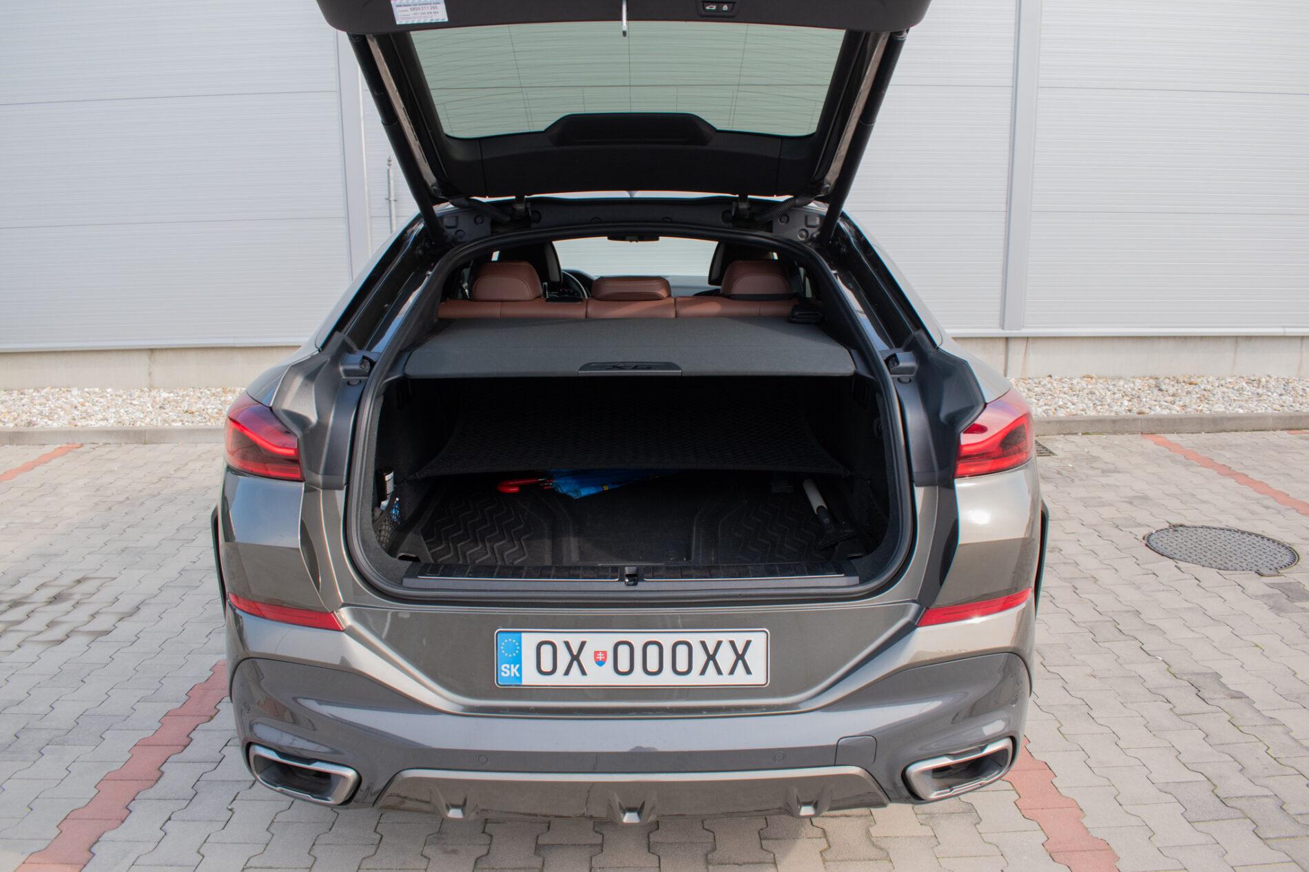 2020 BMW X6 M50d, zelená suv, 61 340 km