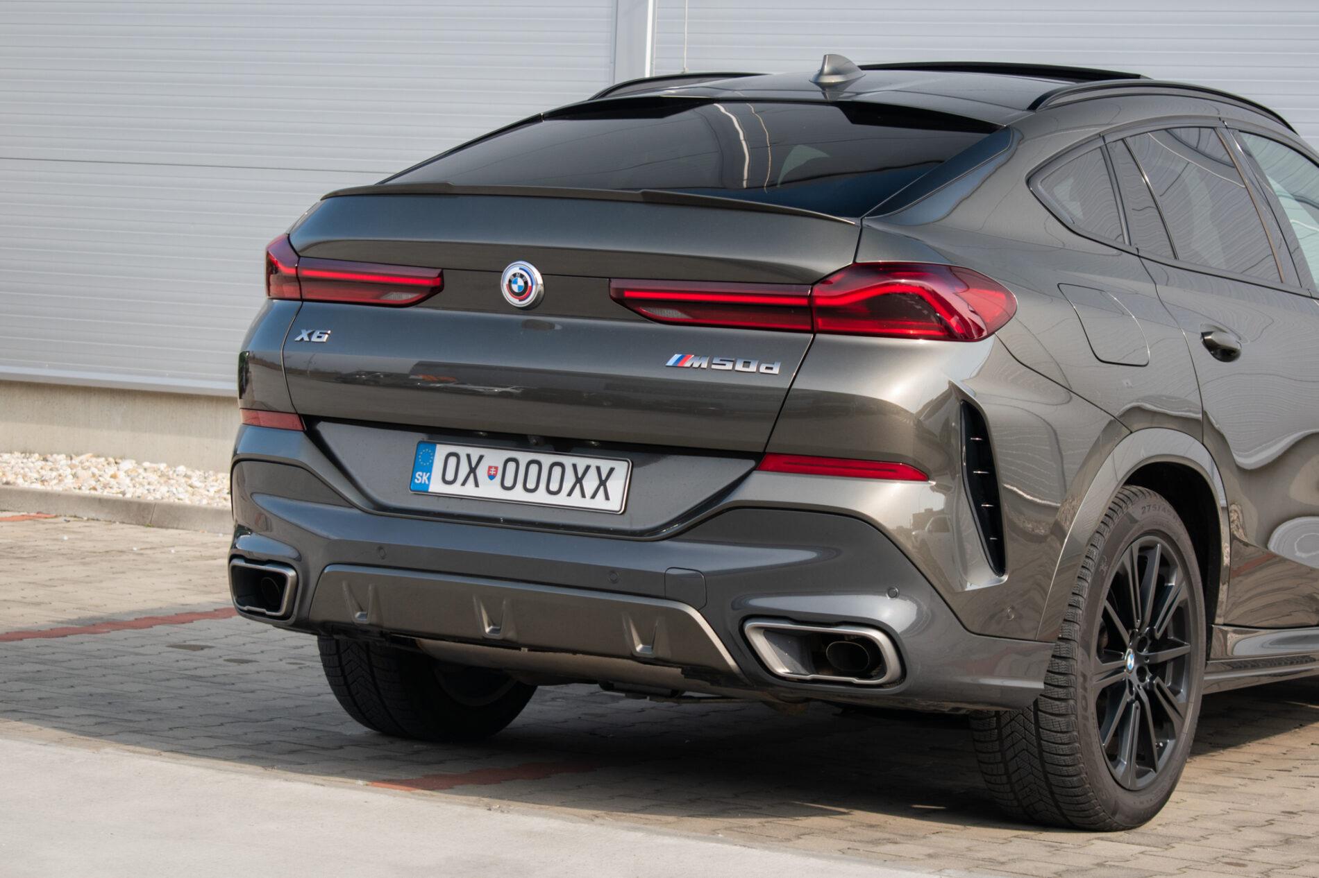 2020 BMW X6 M50d, zelená suv, 61 340 km