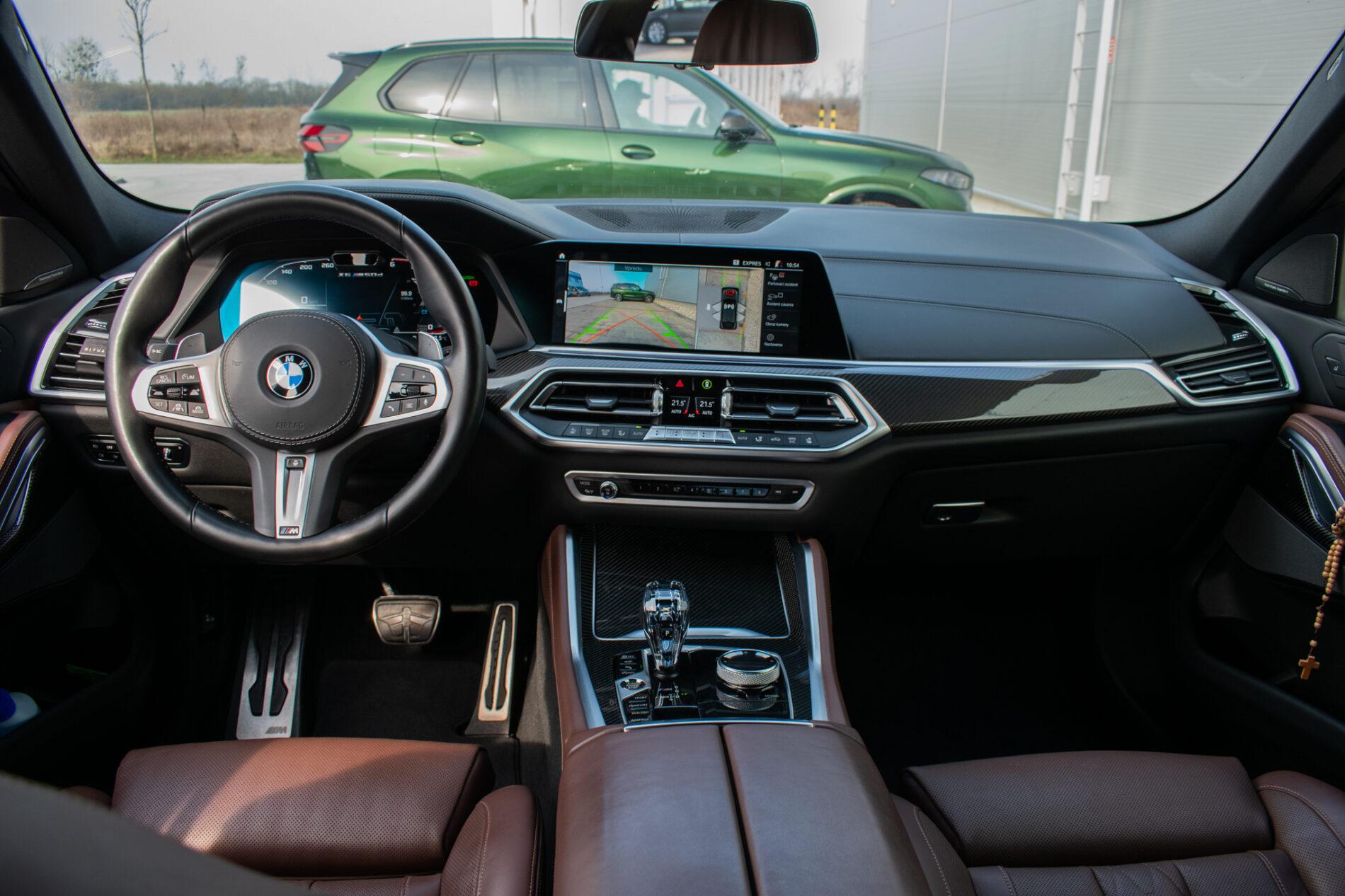 2020 BMW X6 M50d, zelená suv, 61 340 km