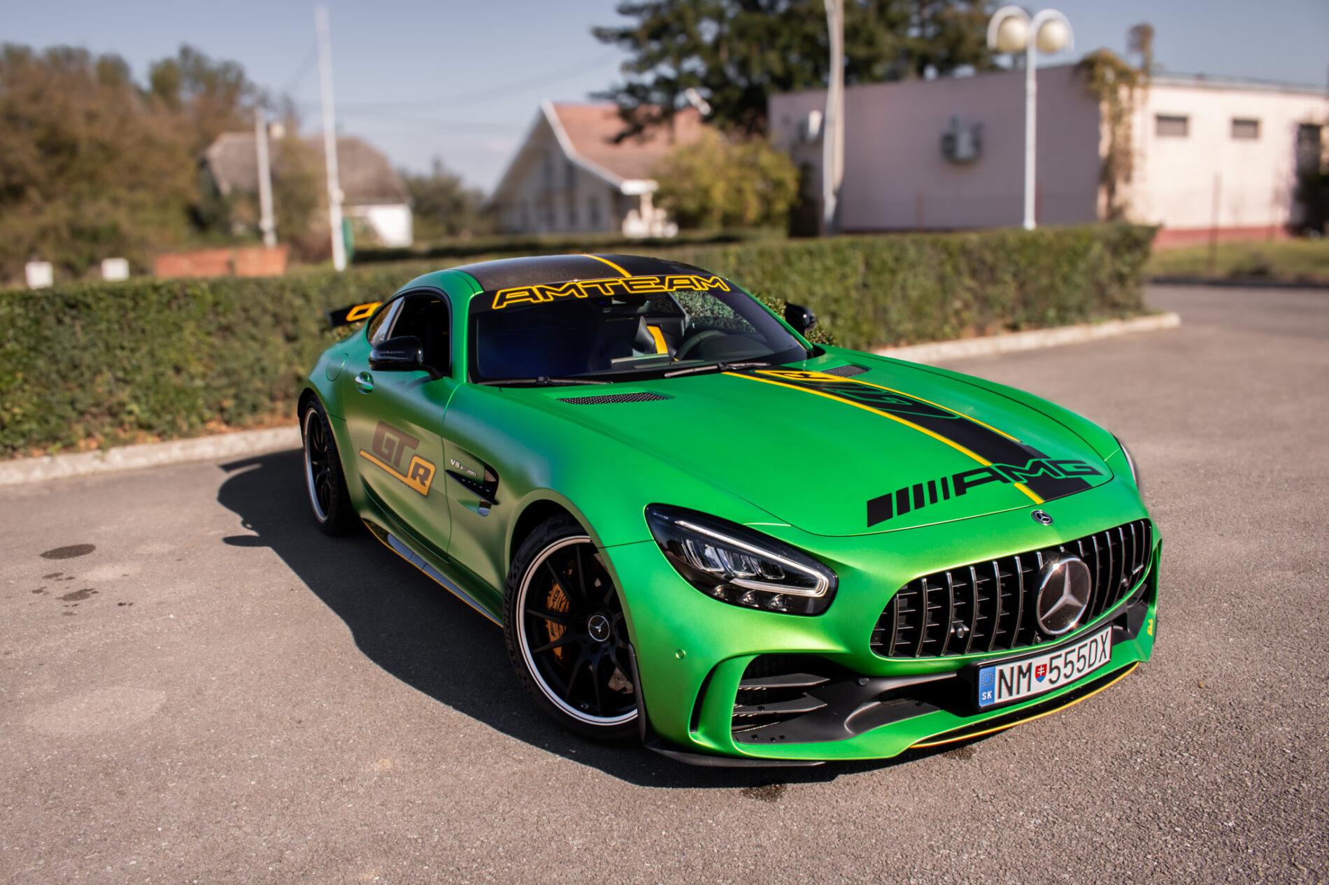 2019 Mercedes-Benz AMG GT R, zelená kupé, 12 987 km