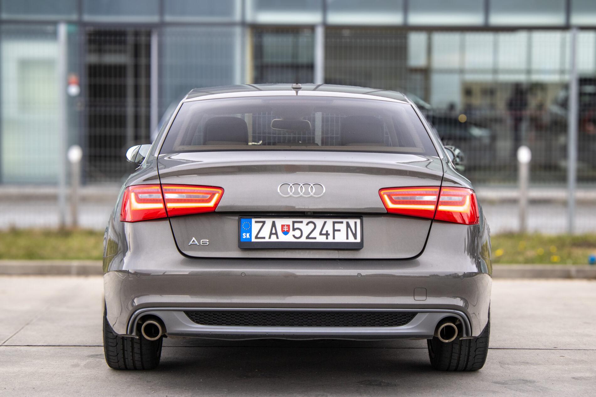 2013 AUDI A6, šedá sedan, 145 933 km