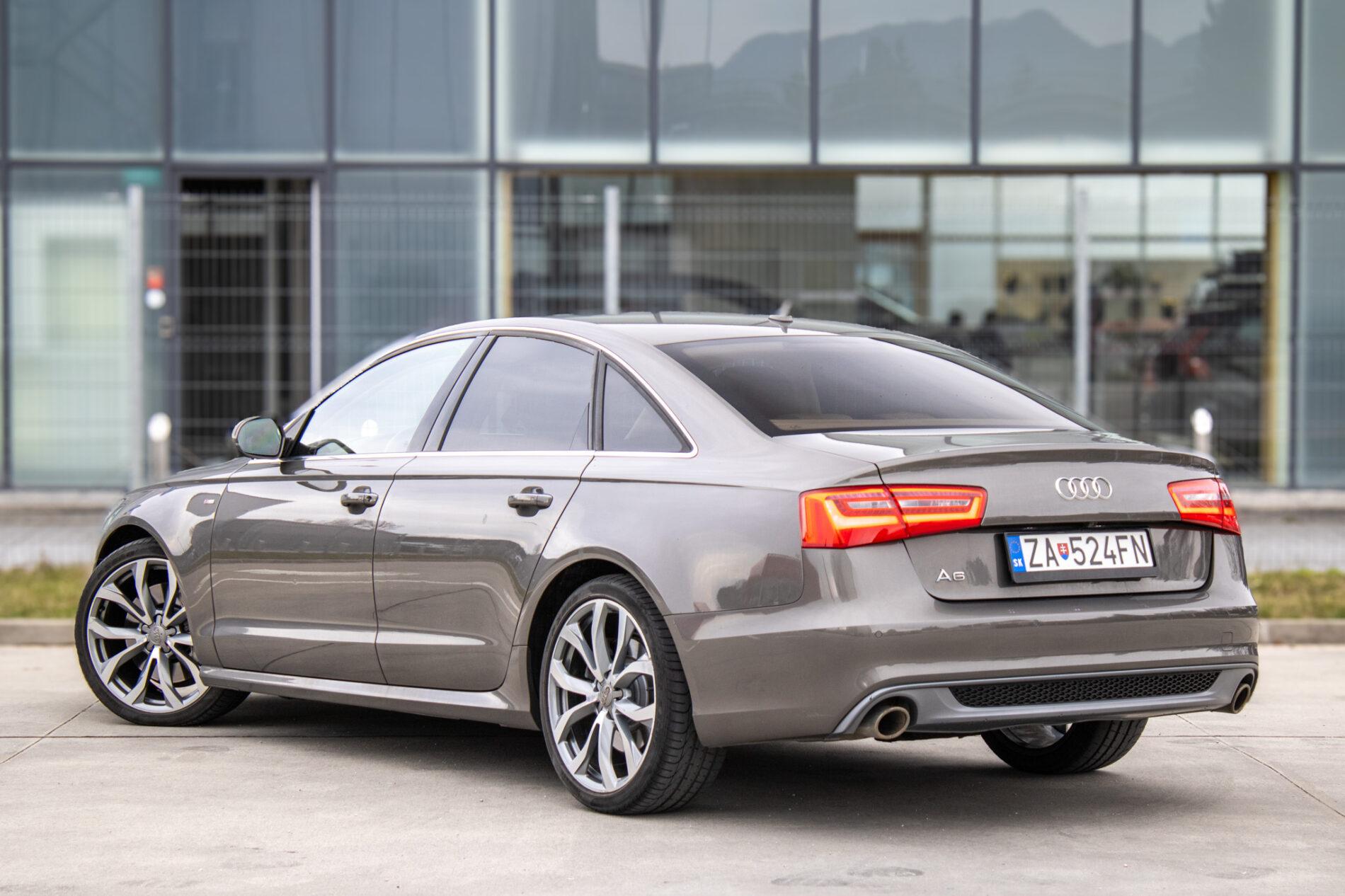 2013 AUDI A6, šedá sedan, 145 933 km