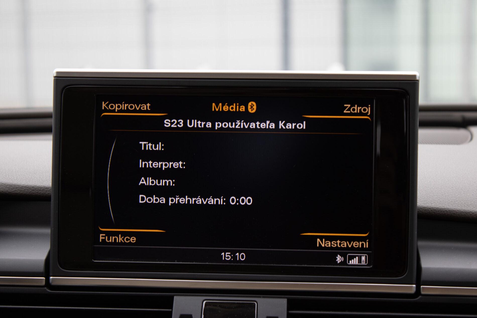 2013 AUDI A6, šedá sedan, 145 933 km