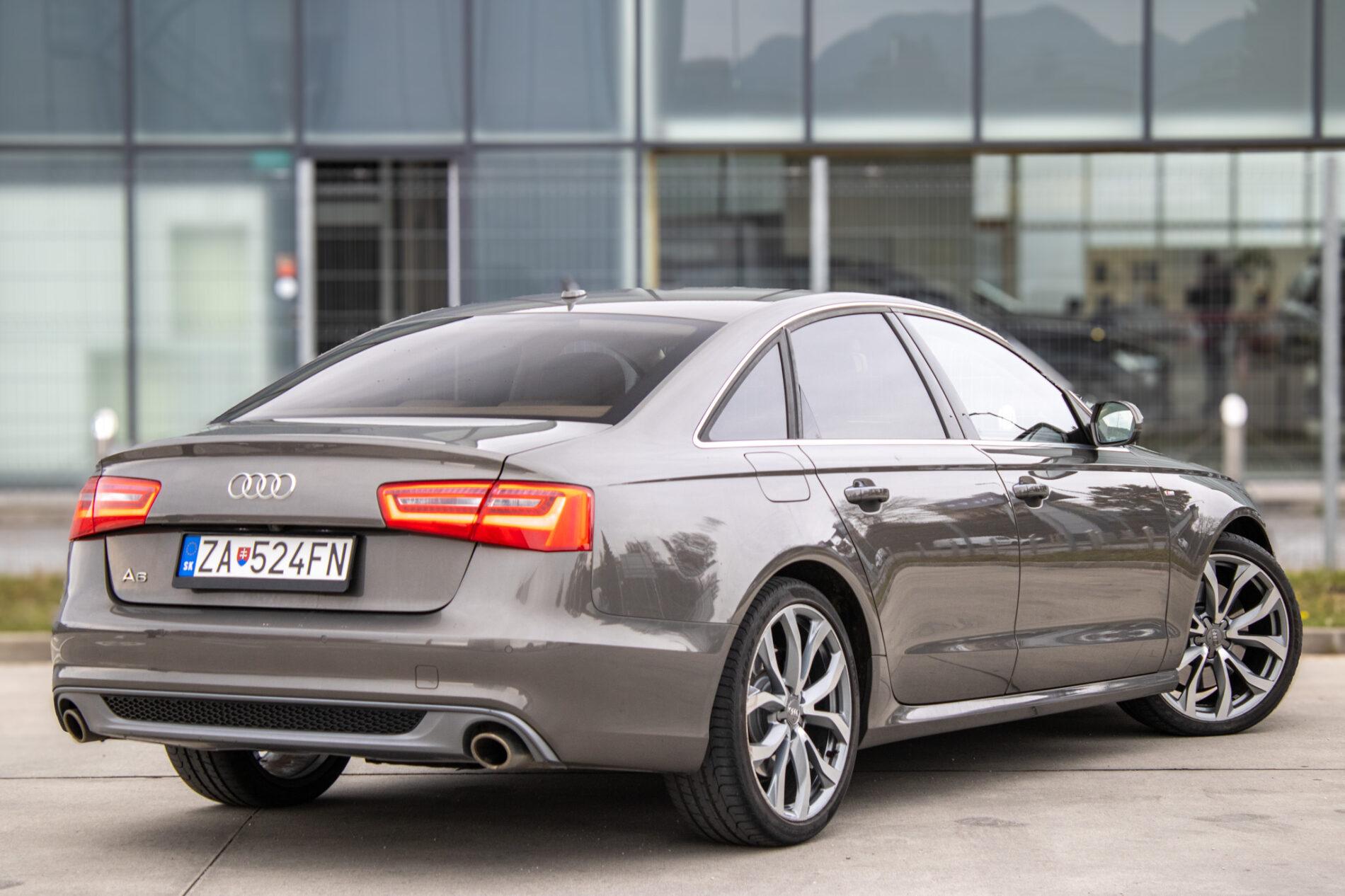 2013 AUDI A6, šedá sedan, 145 933 km