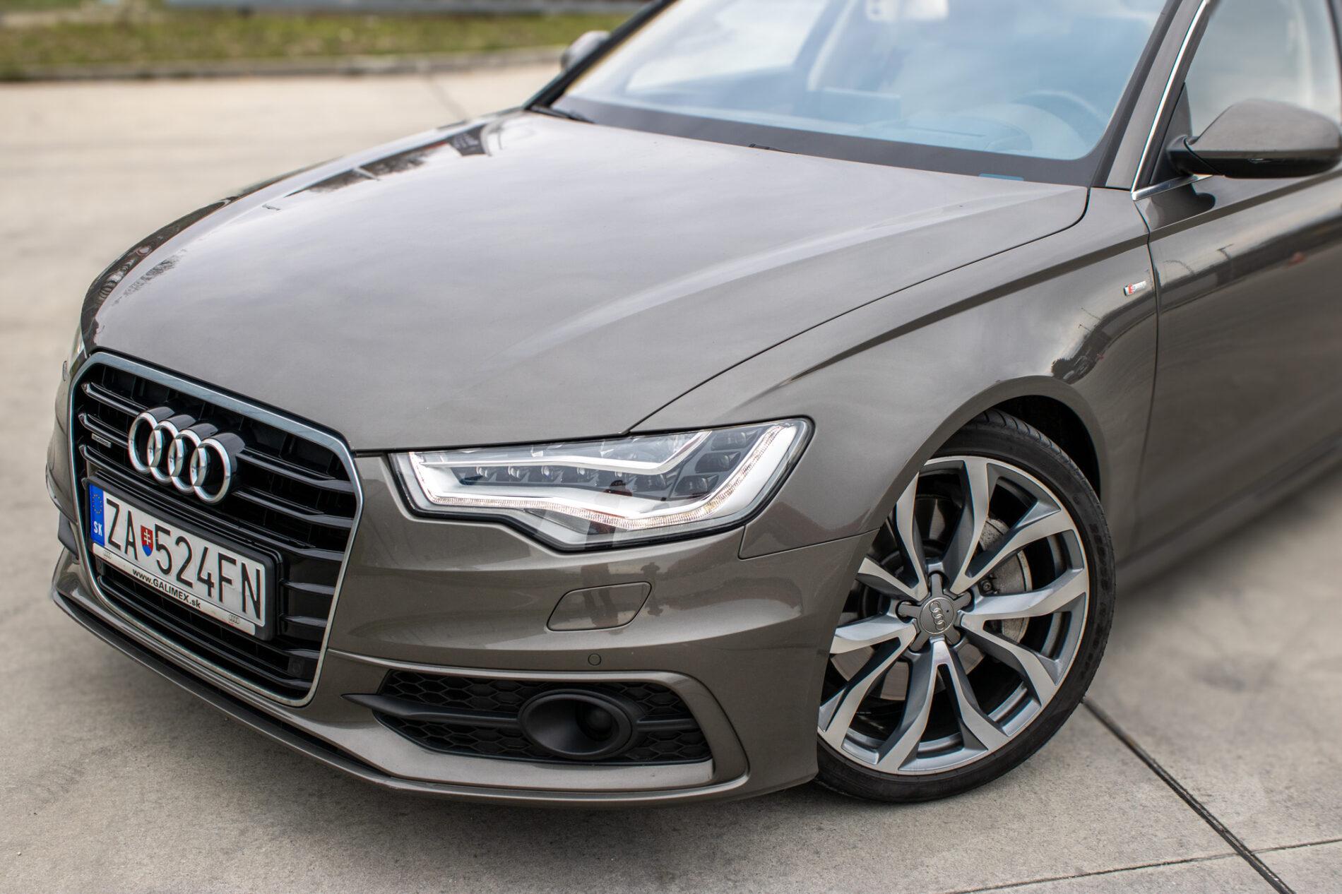 2013 AUDI A6, šedá sedan, 145 933 km