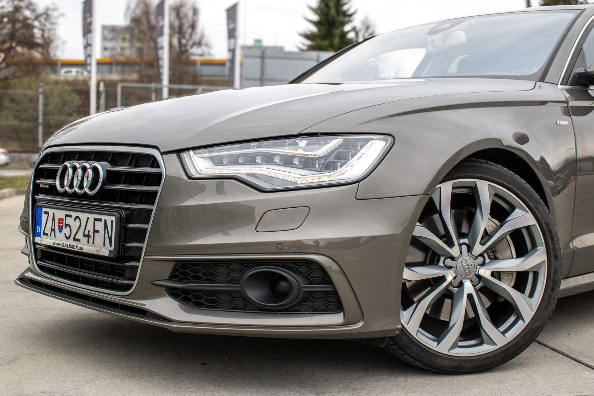 2013 AUDI A6, šedá sedan, 145 933 km