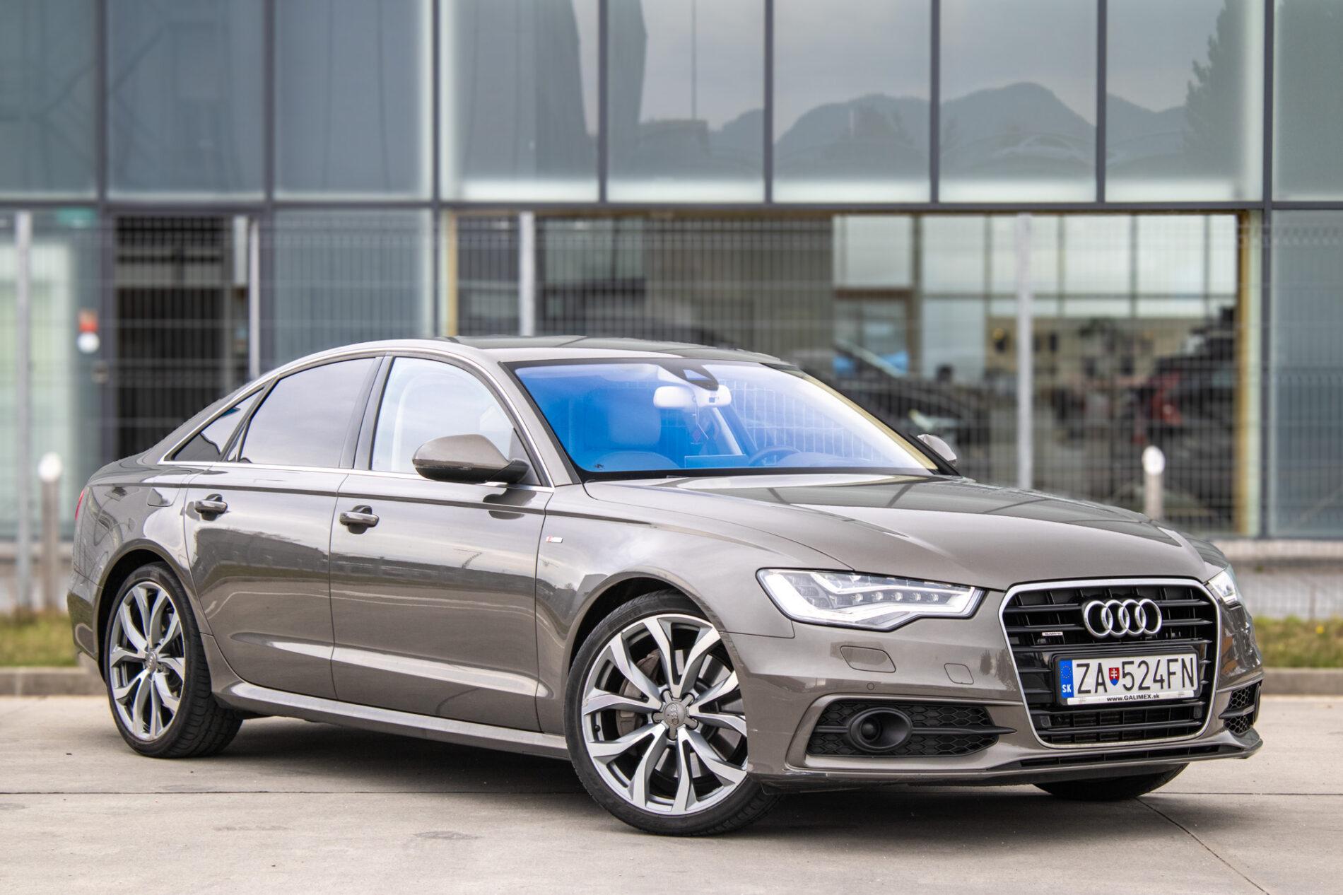 2013 AUDI A6, šedá sedan, 145 933 km