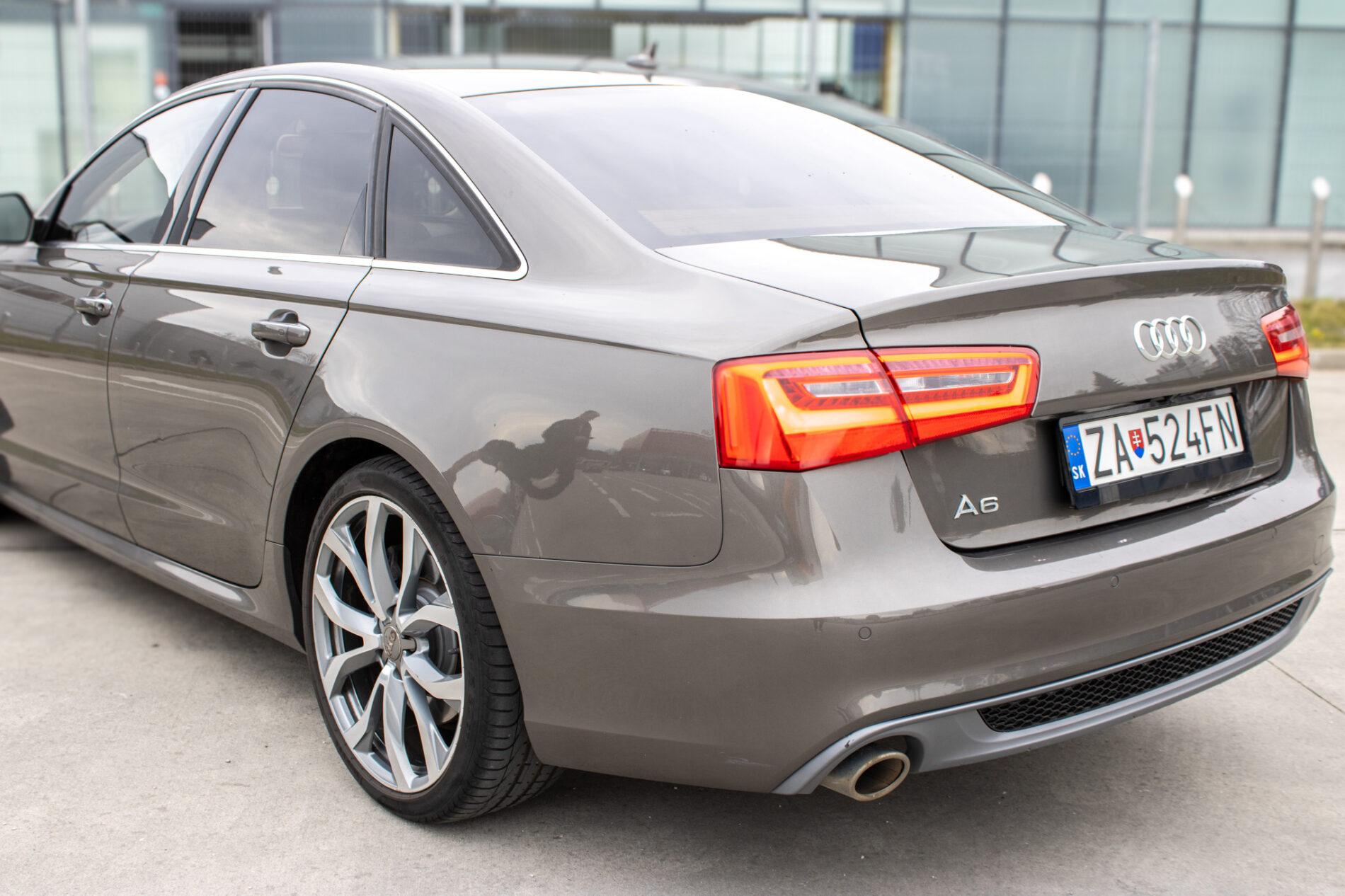 2013 AUDI A6, šedá sedan, 145 933 km