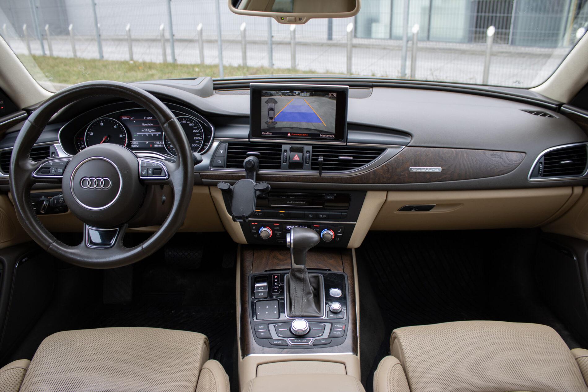 2013 AUDI A6, šedá sedan, 145 933 km