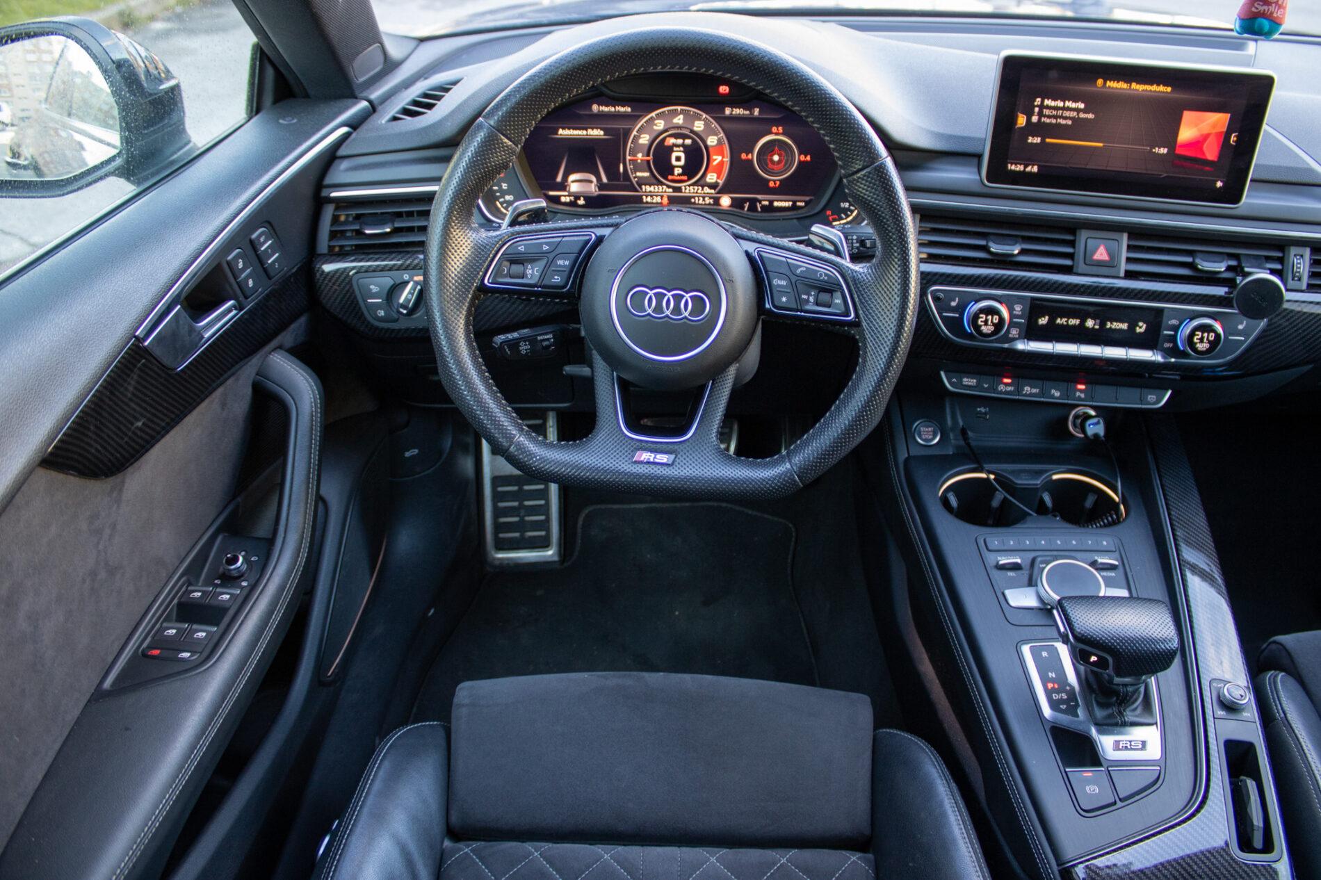 2019 AUDI RS5, modrá, 194 337 km