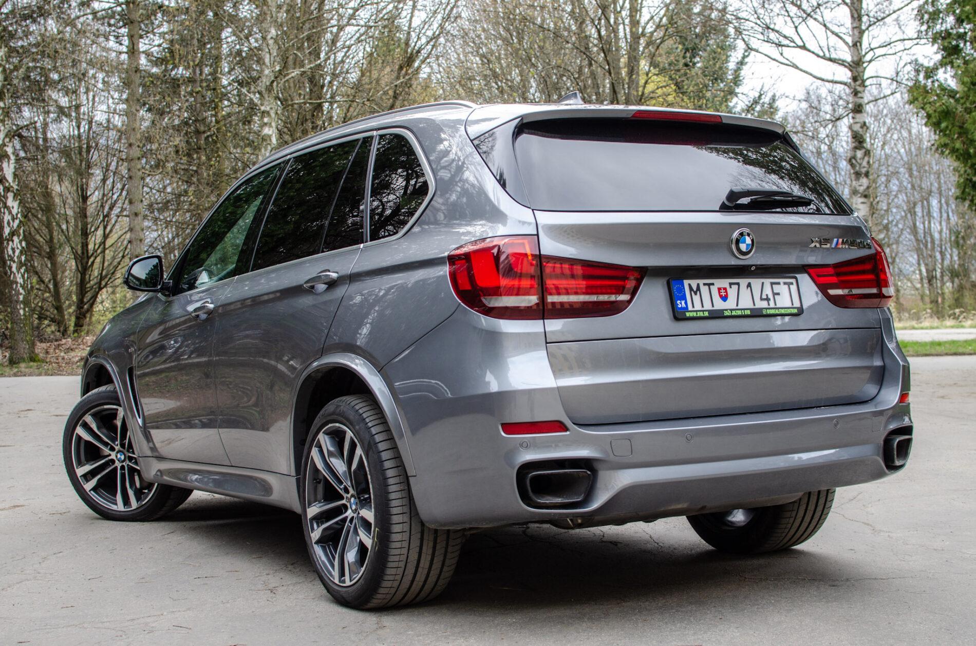 2014 BMW X5 M50d, šedá suv, 219 746 km