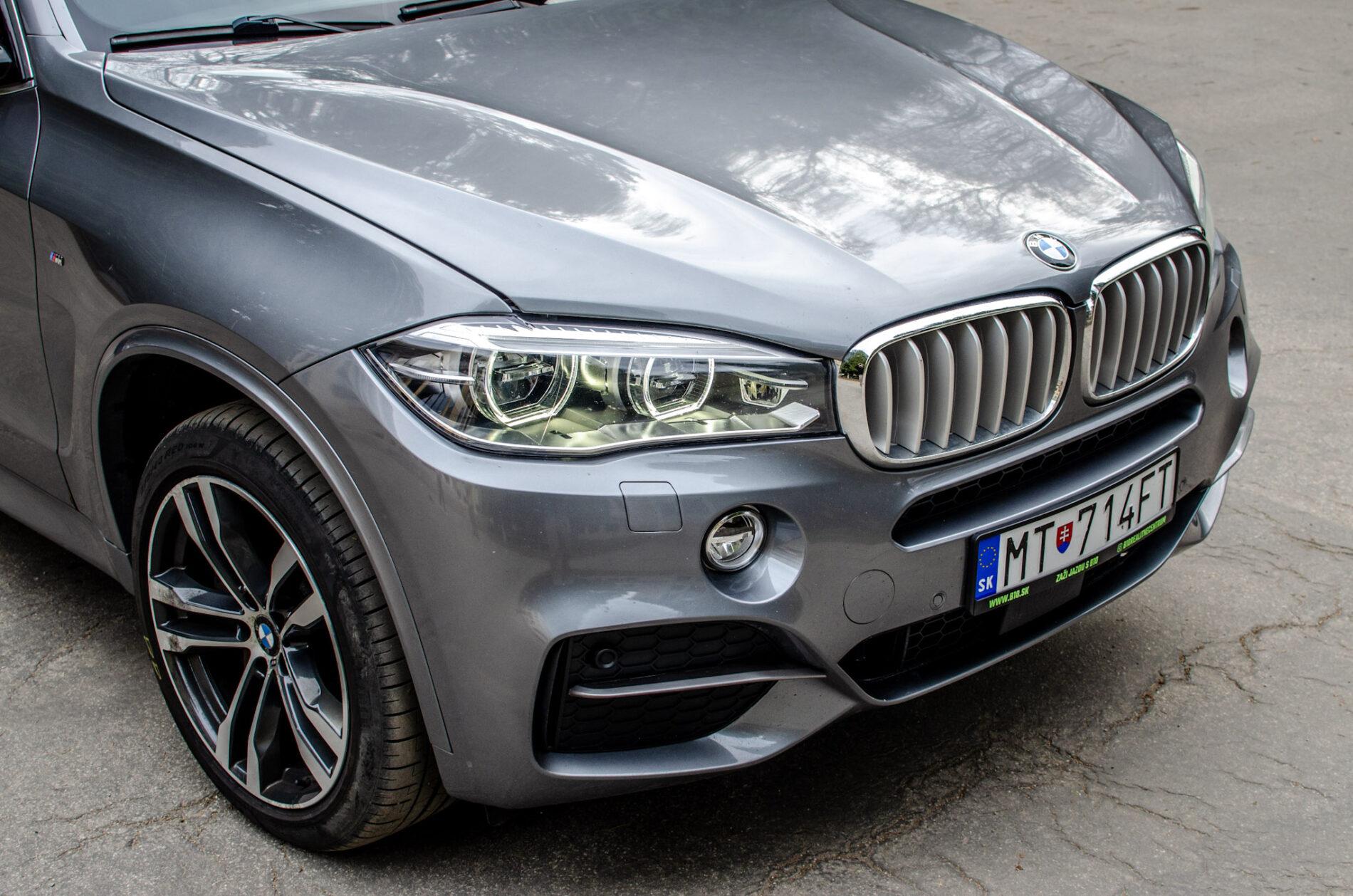 2014 BMW X5 M50d, šedá suv, 219 746 km