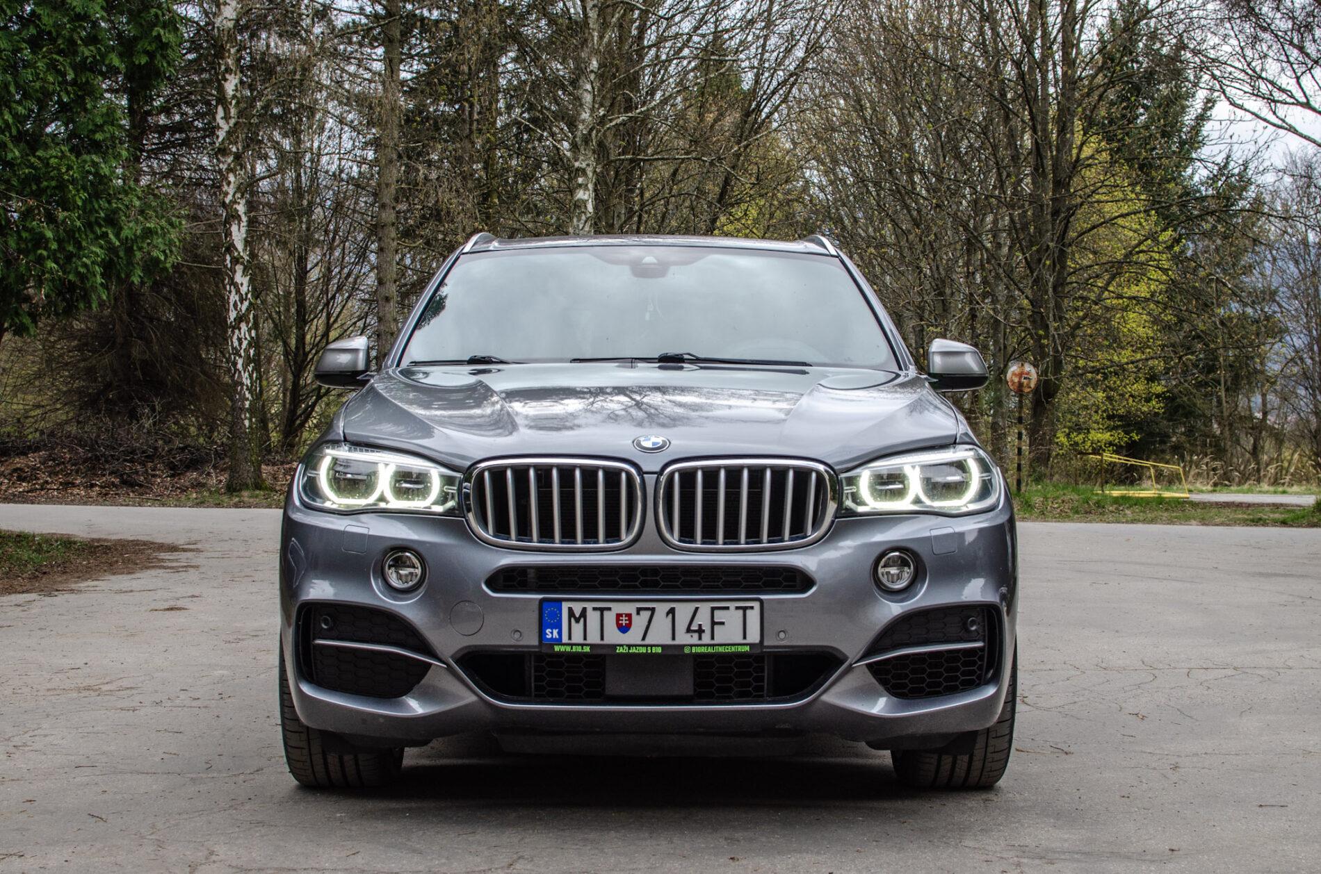 2014 BMW X5 M50d, šedá suv, 219 746 km